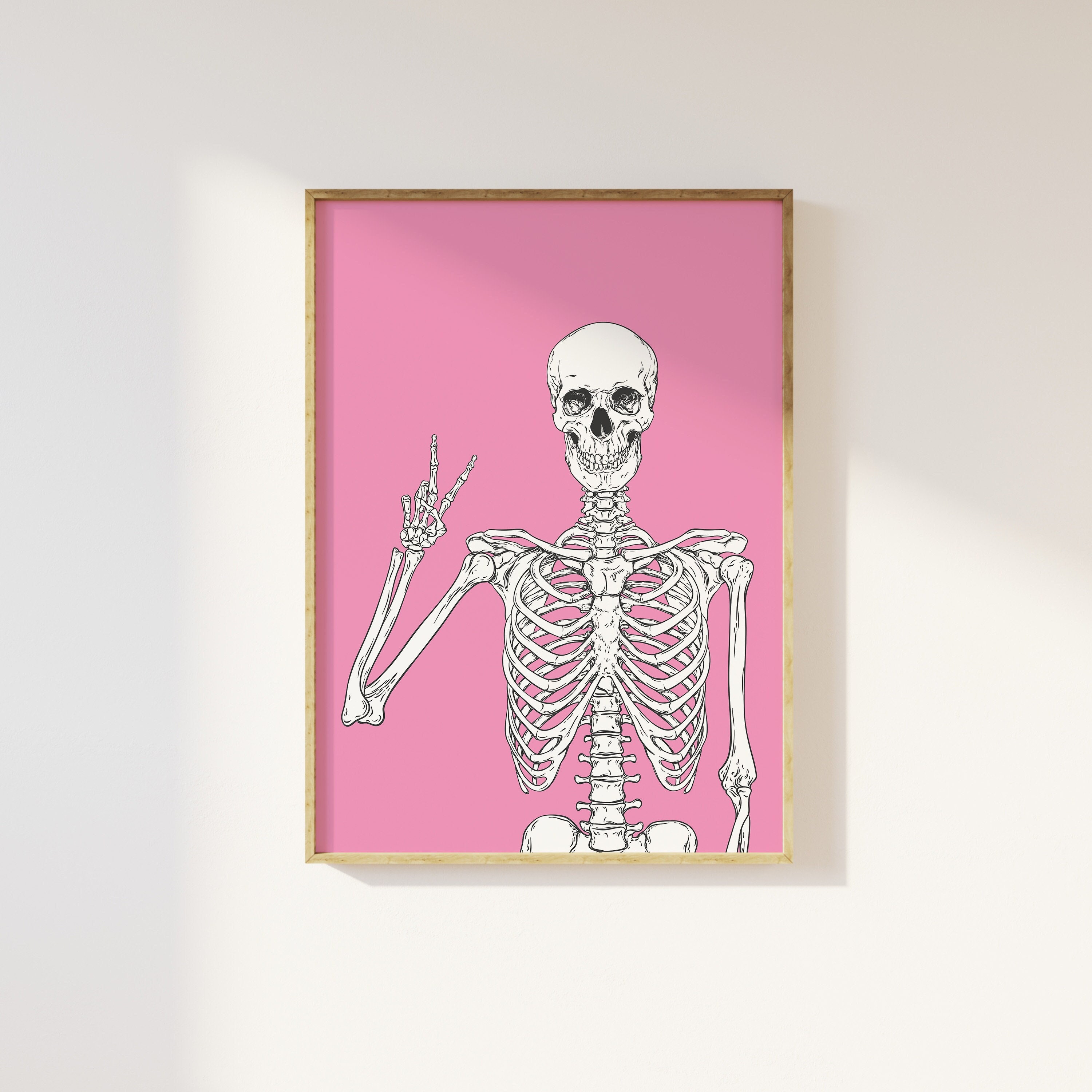 Skeleton Print