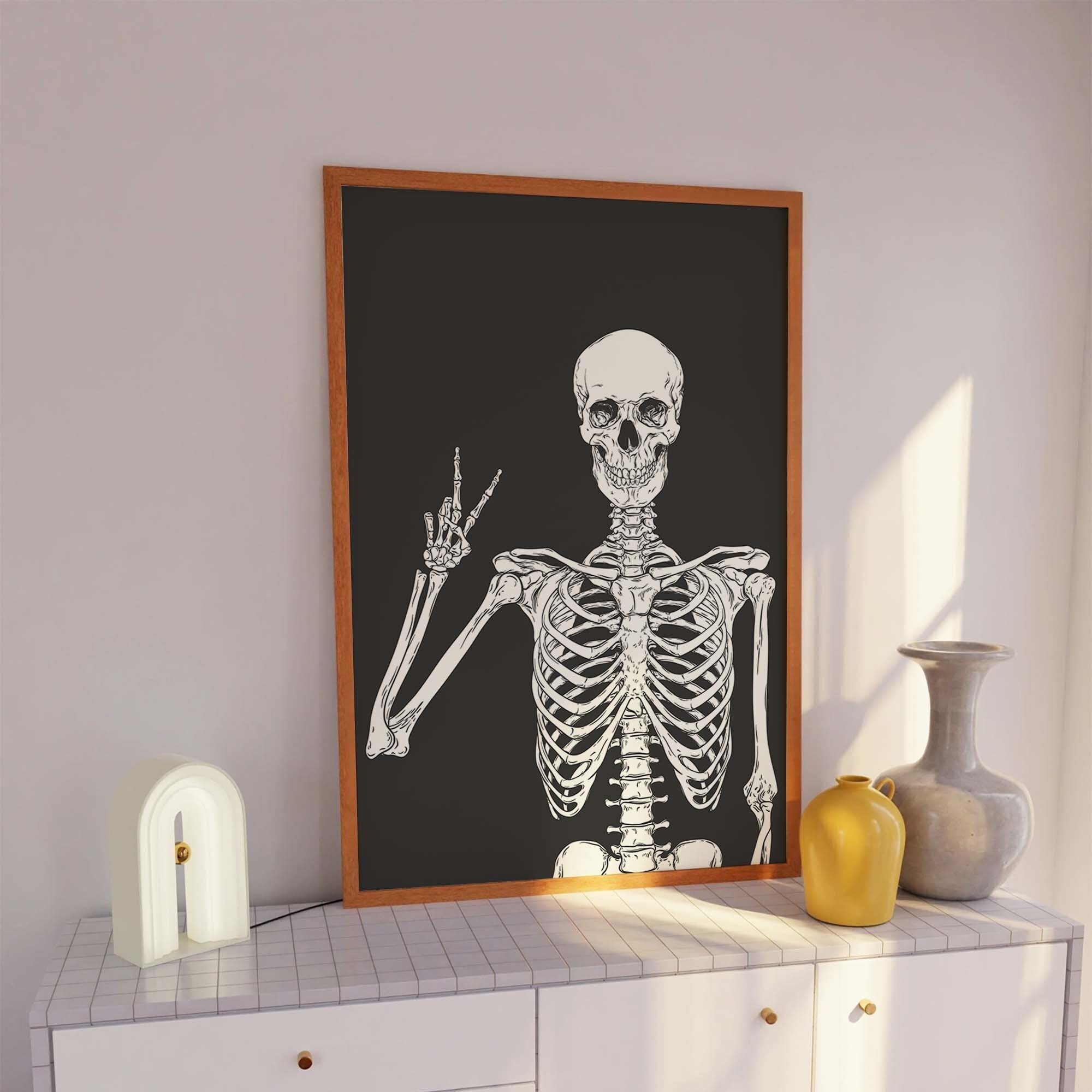 Skeleton Print