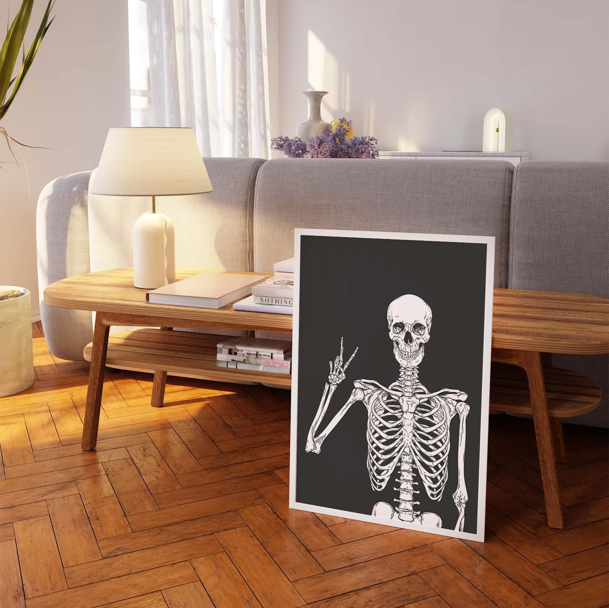 Skeleton Print - Image 2