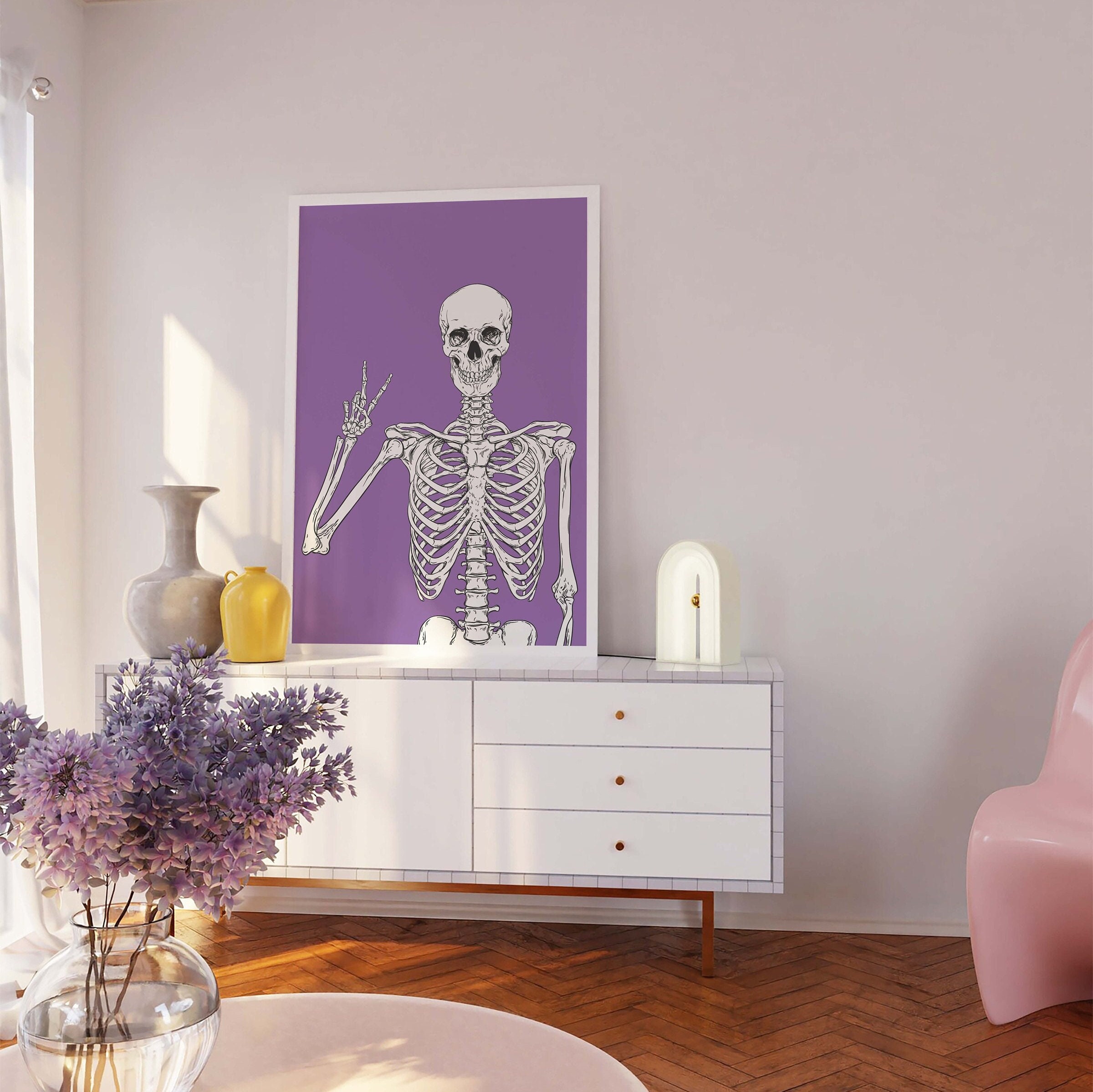 Skeleton Print