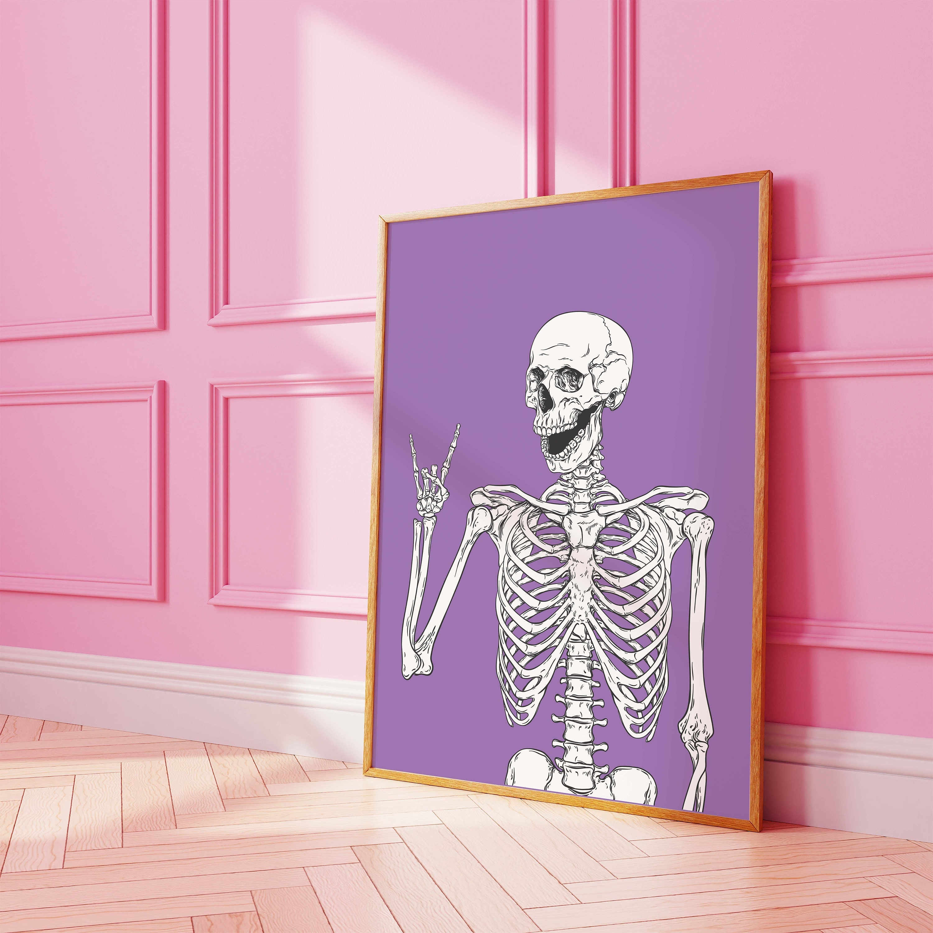 Skeleton Print