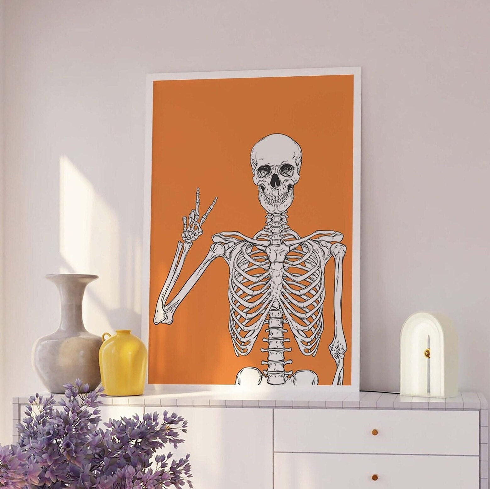 Skeleton Print