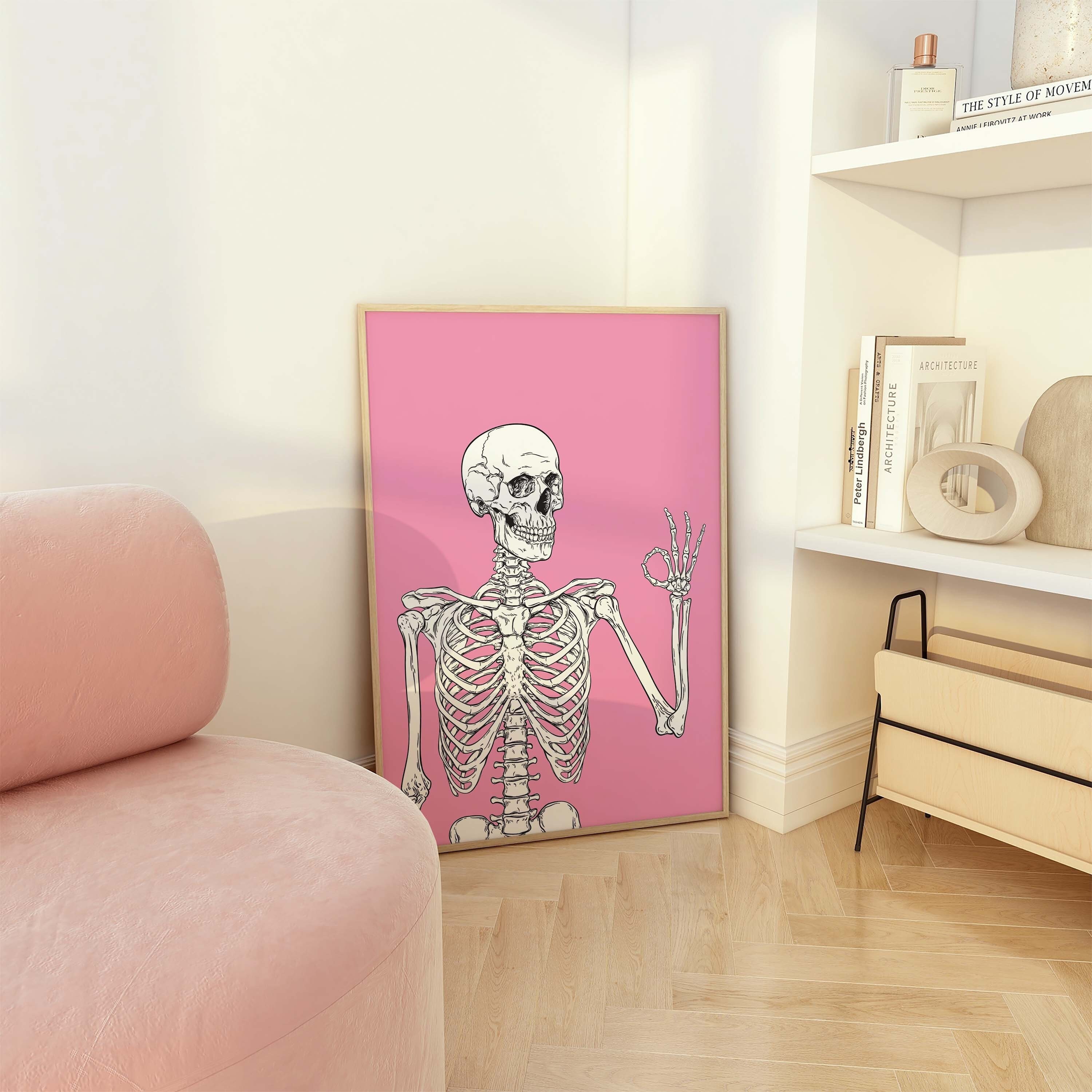Skeleton Print