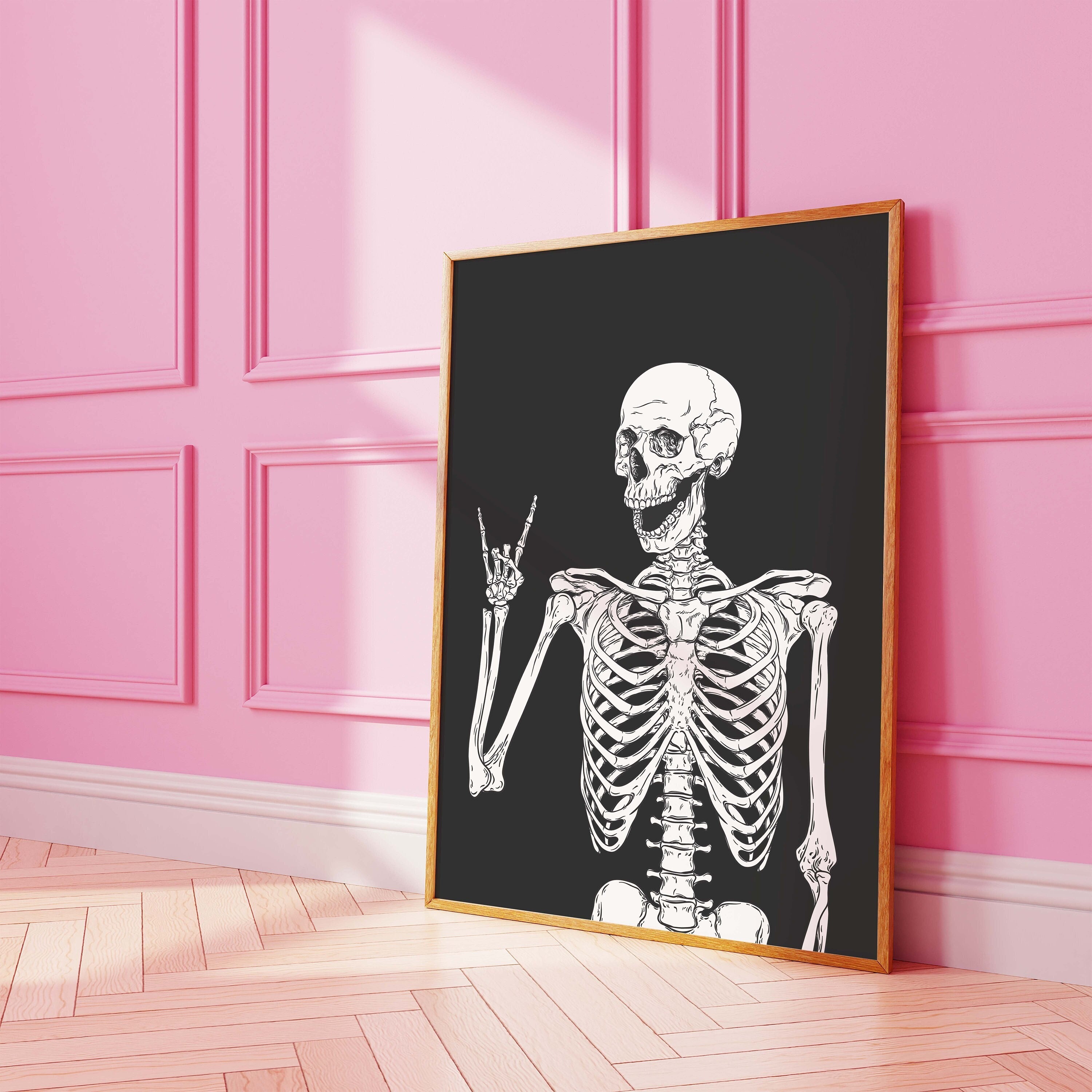 Skeleton Print