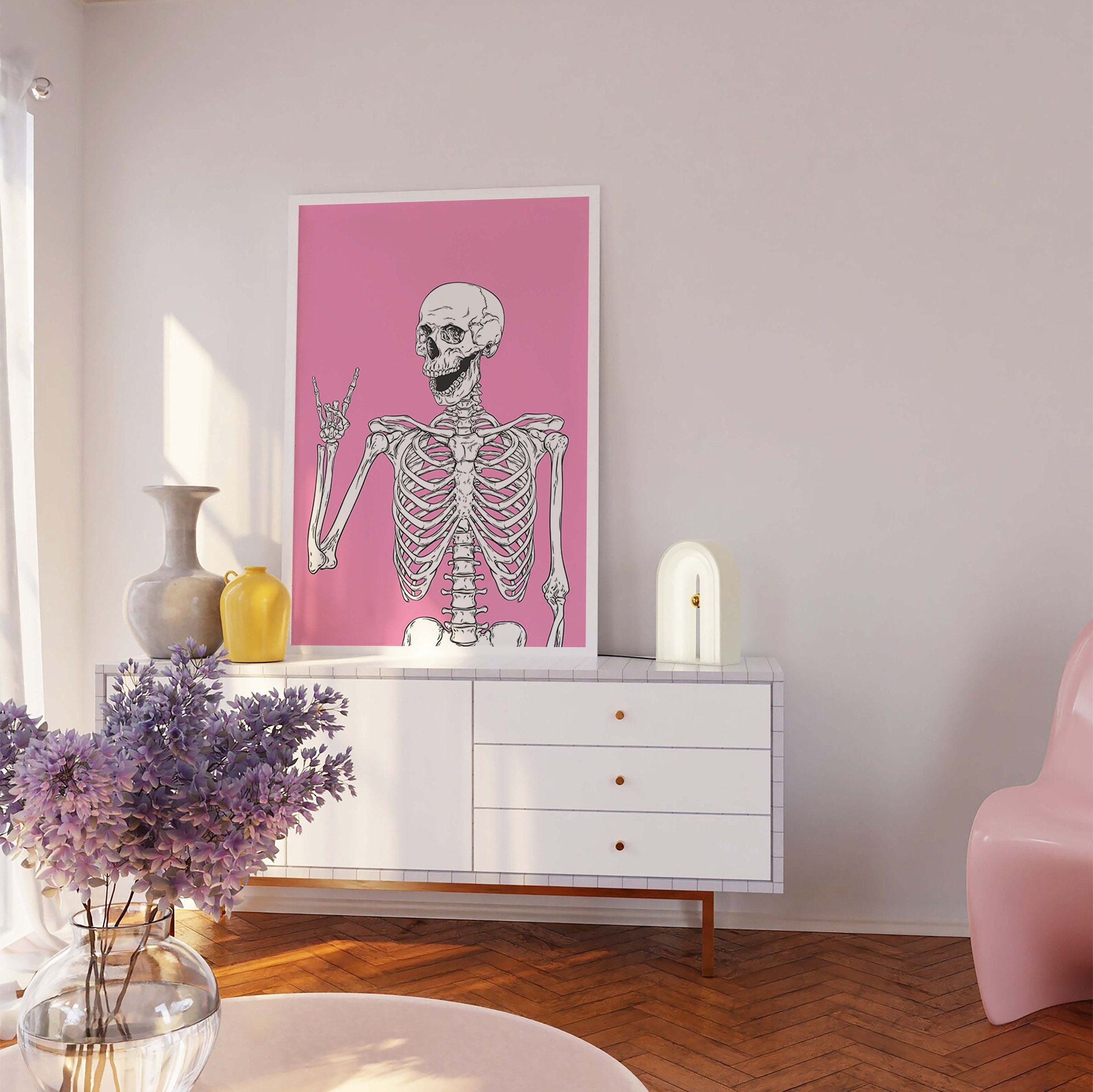 Skeleton Print