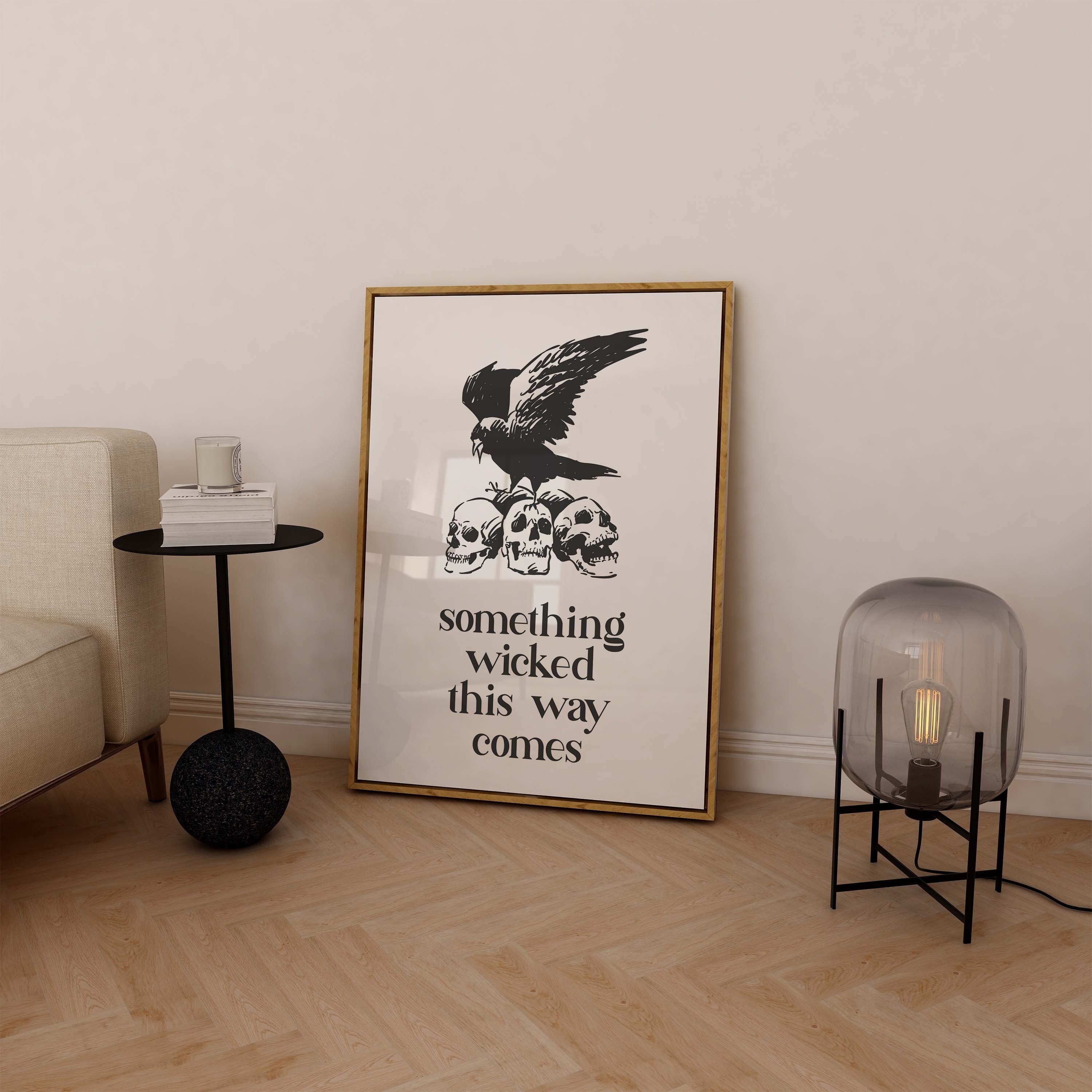 Skull and Raven Print - Image 2