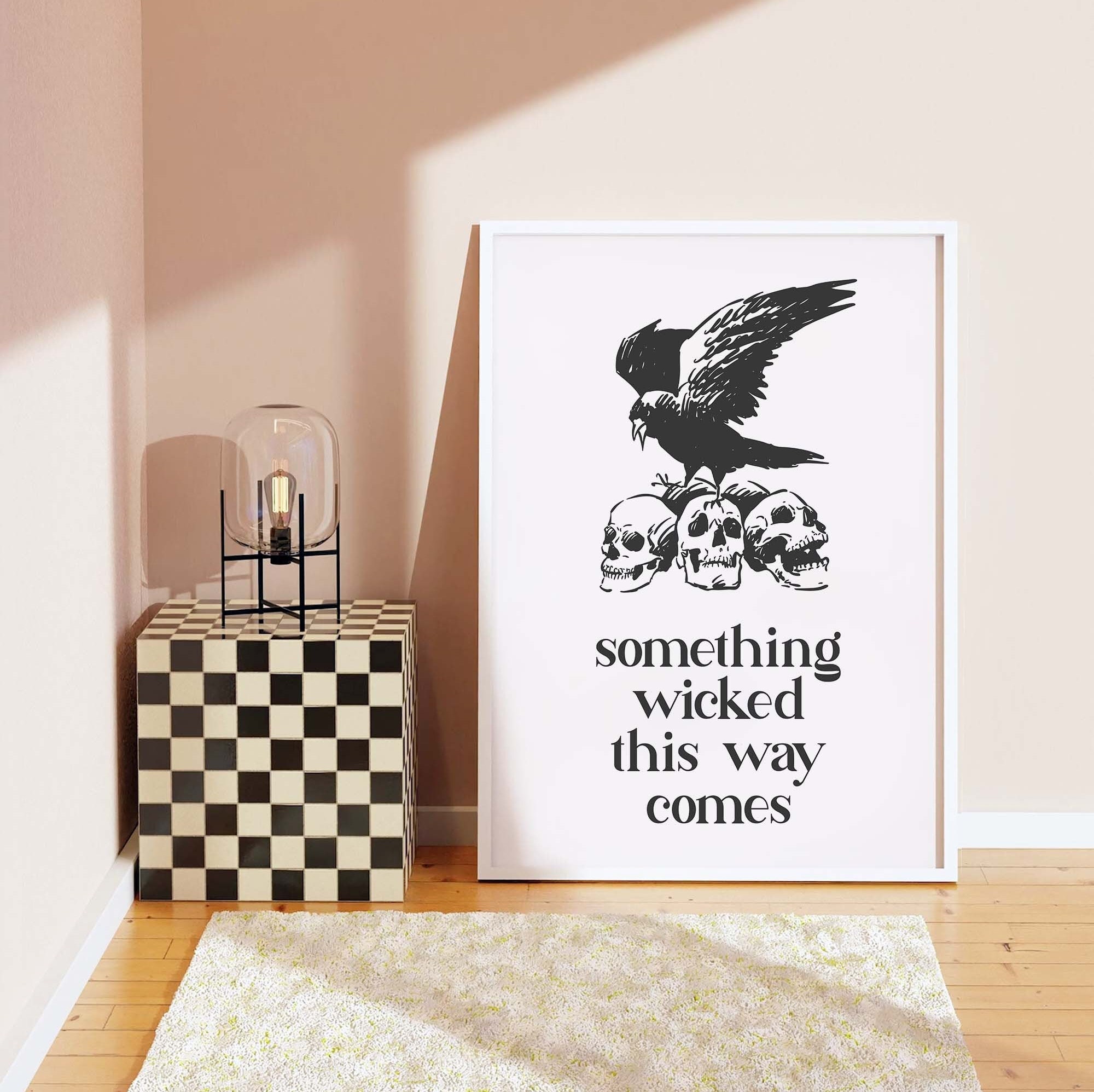 Skull and Raven Print - Image 3