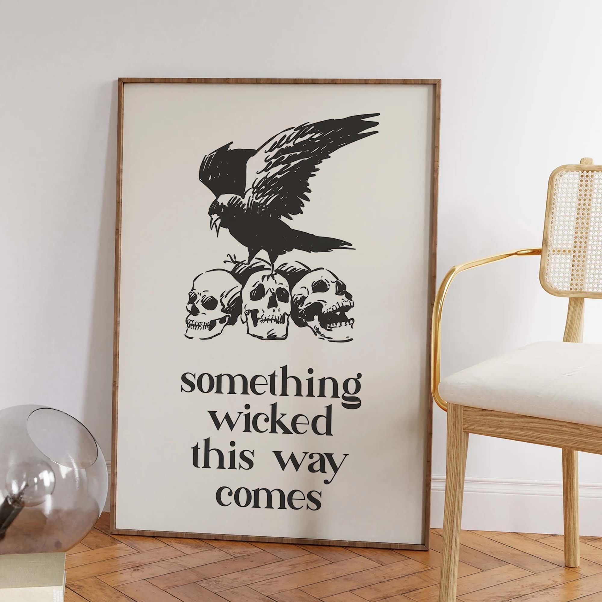 Skull and Raven Print - Image 4