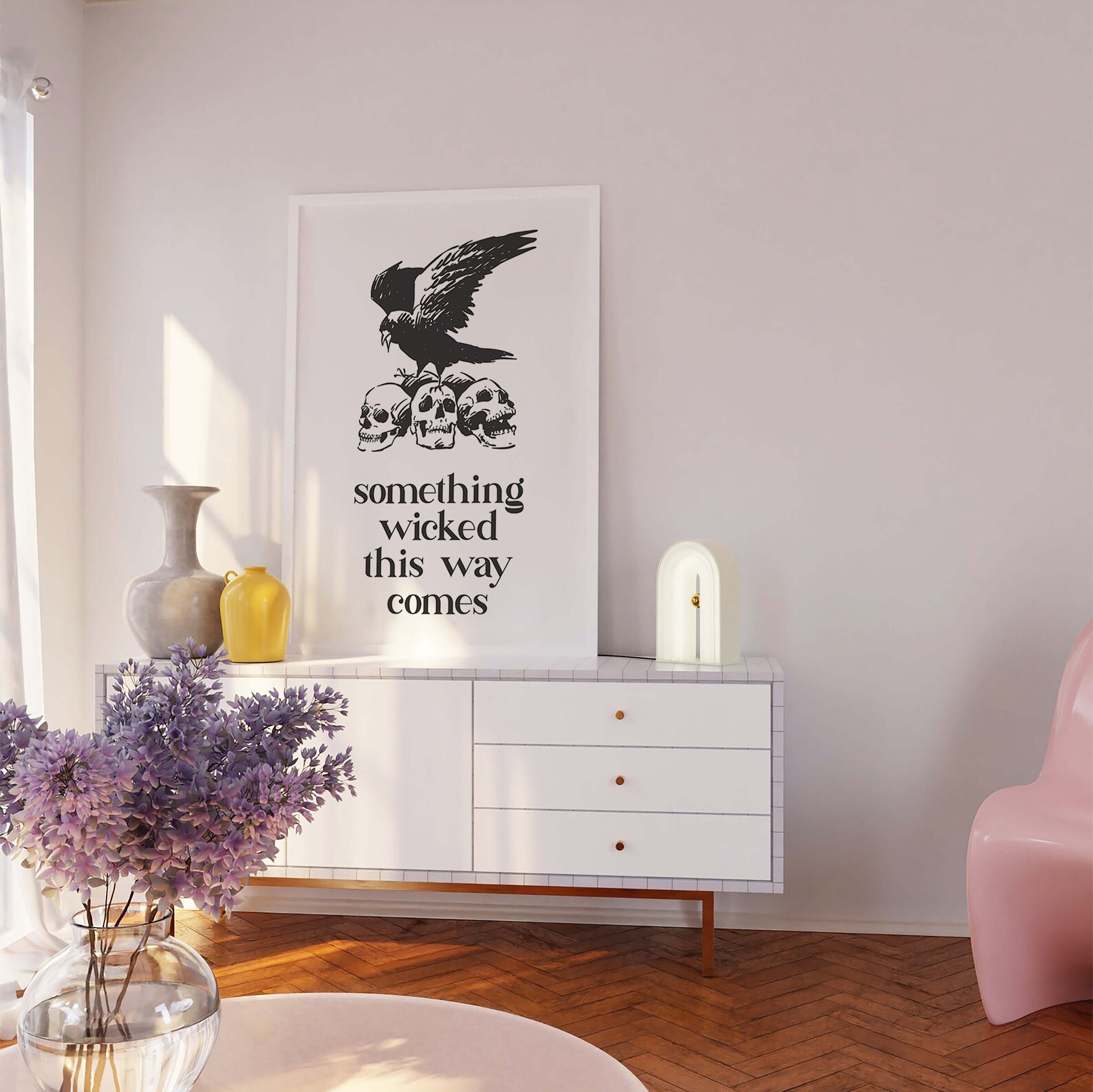 Skull and Raven Print - Image 5