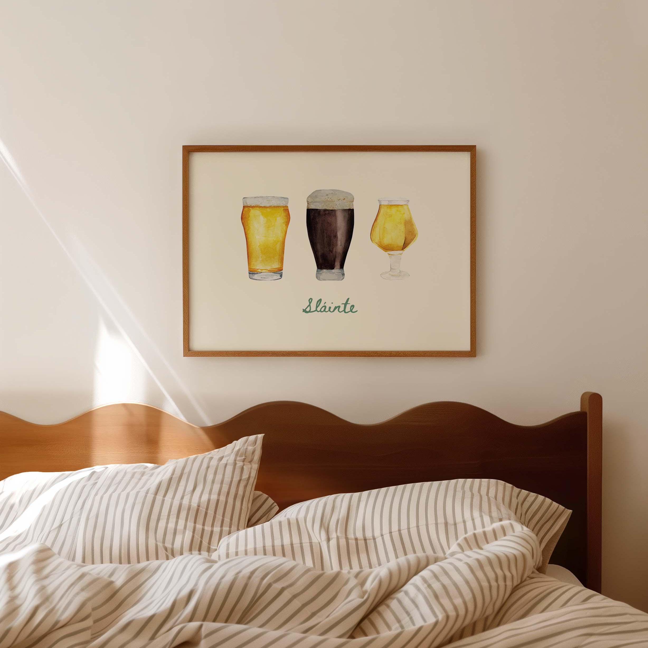 Sláinte Beer Print - Image 5