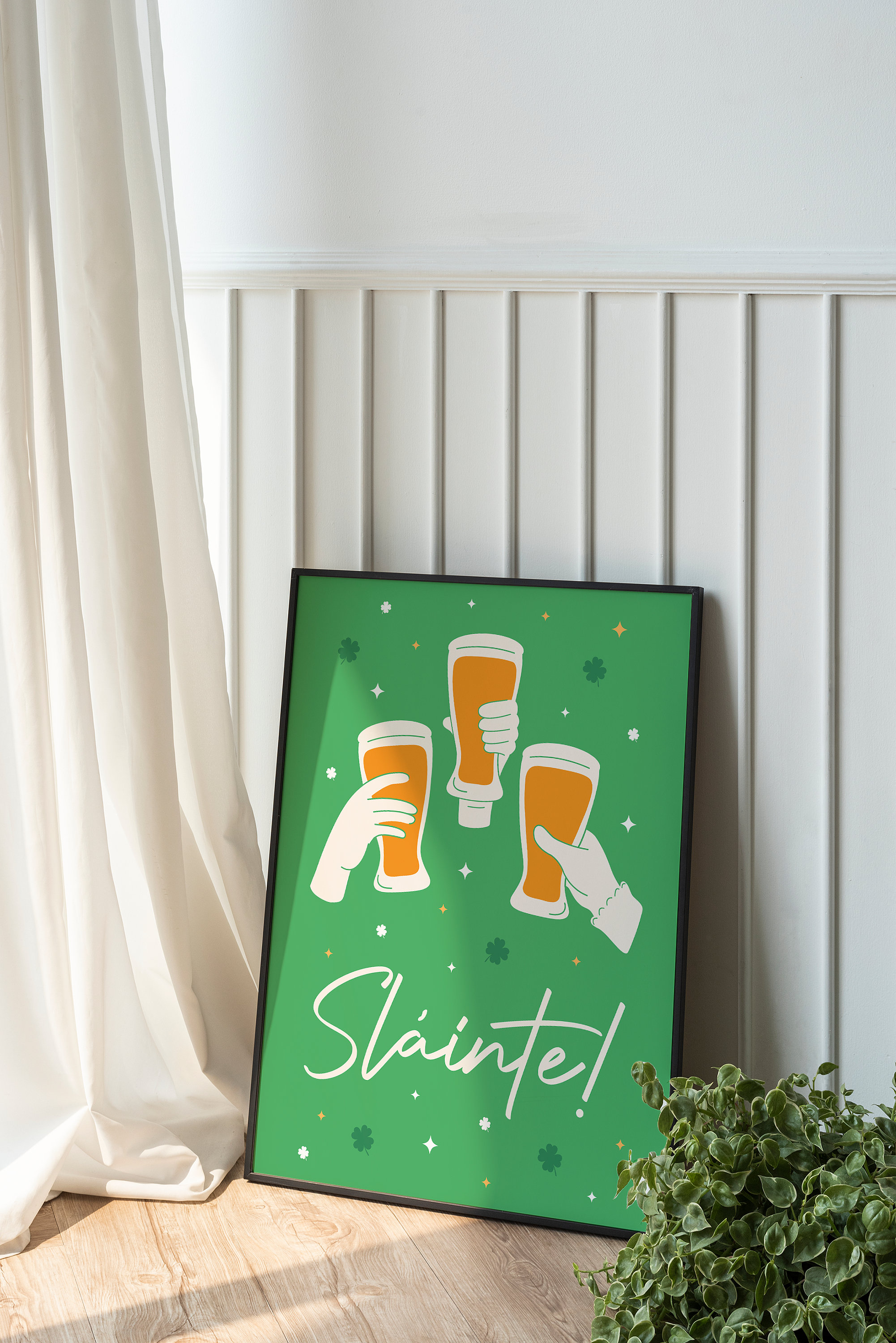 Slàinte Cheers Print - Image 5