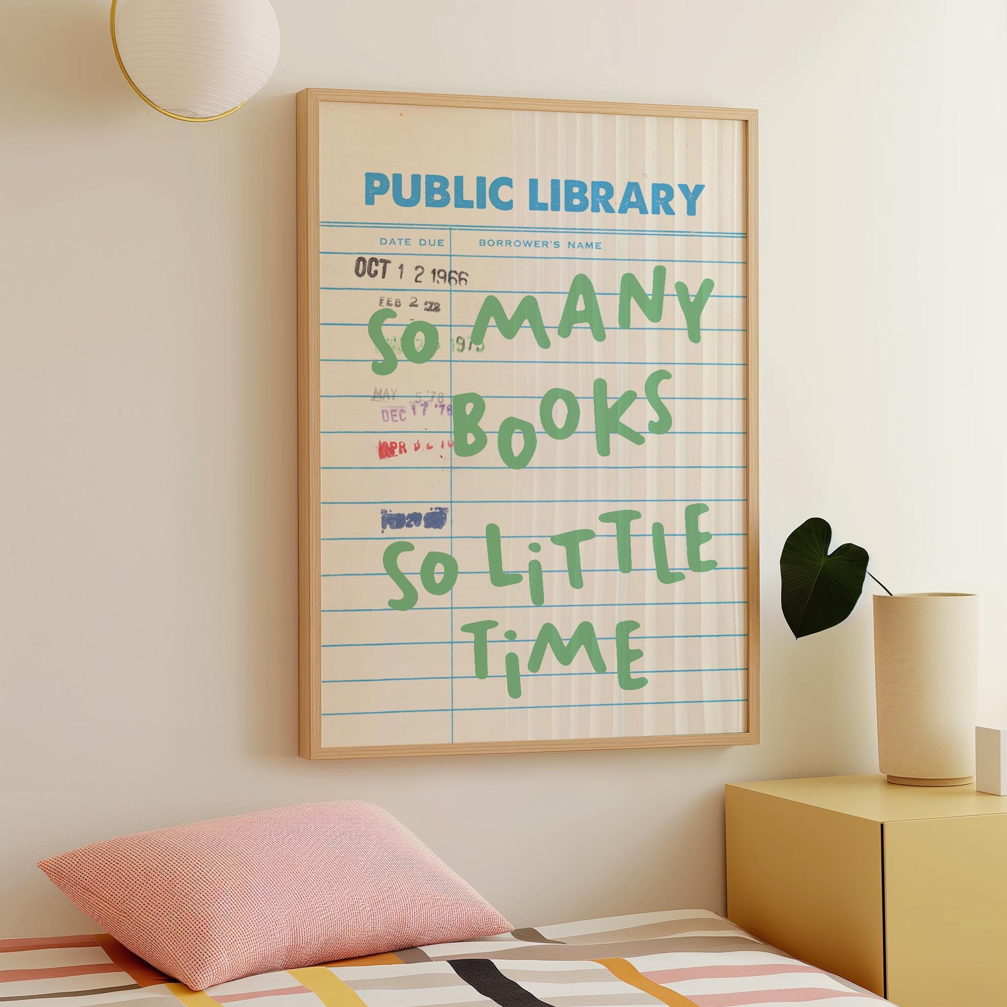 So Many Books Print - Image 2