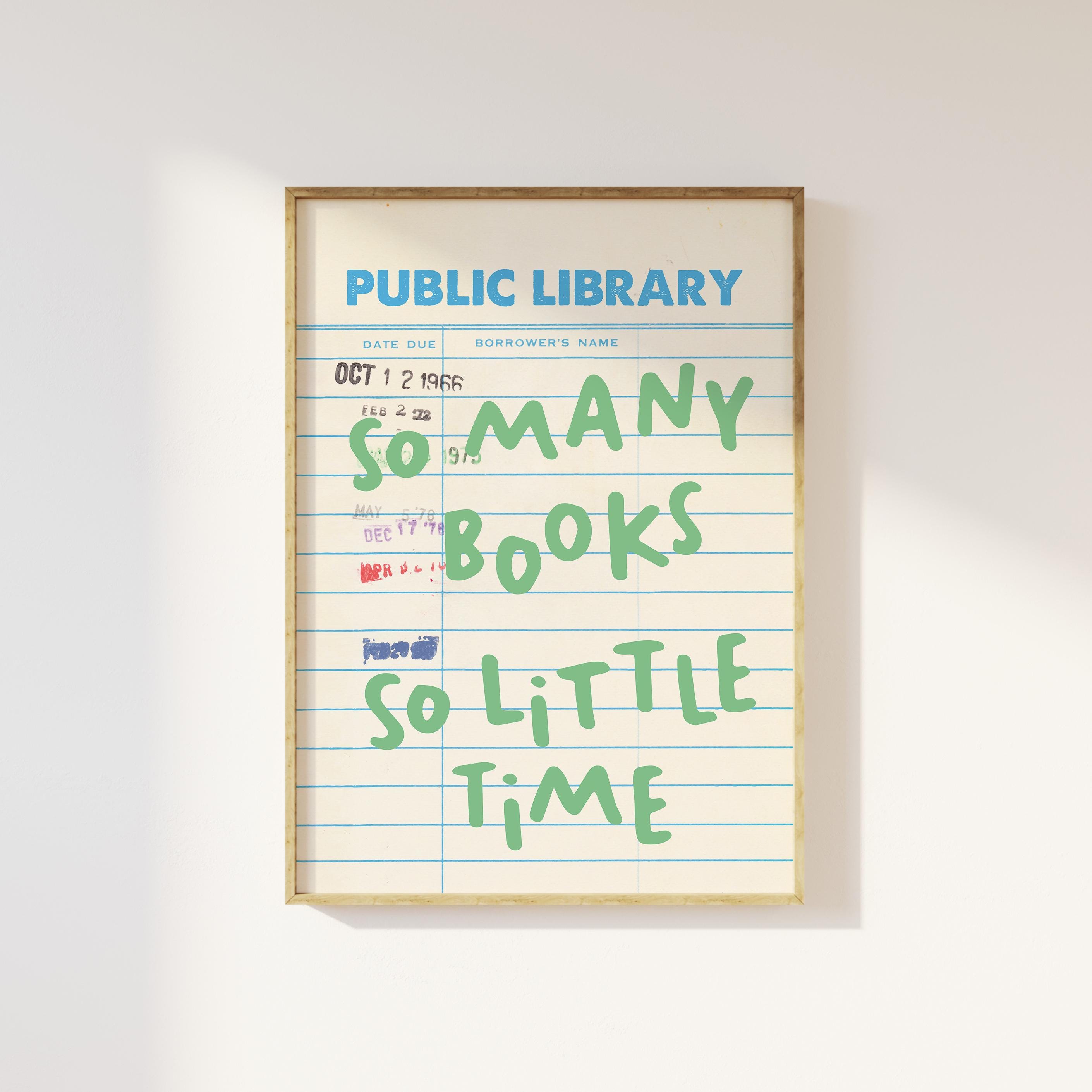 So Many Books Print - Image 3