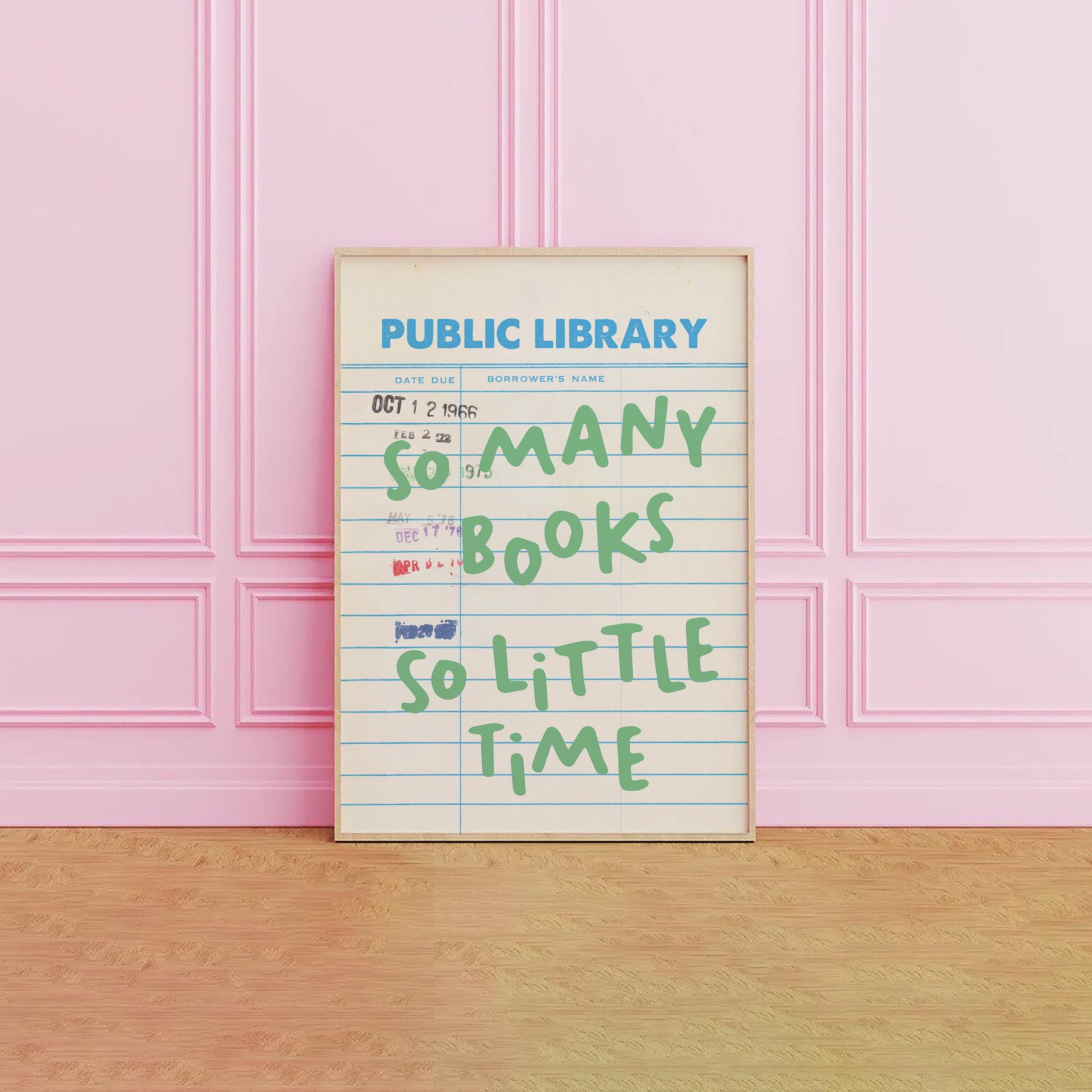 So Many Books Print - Image 4