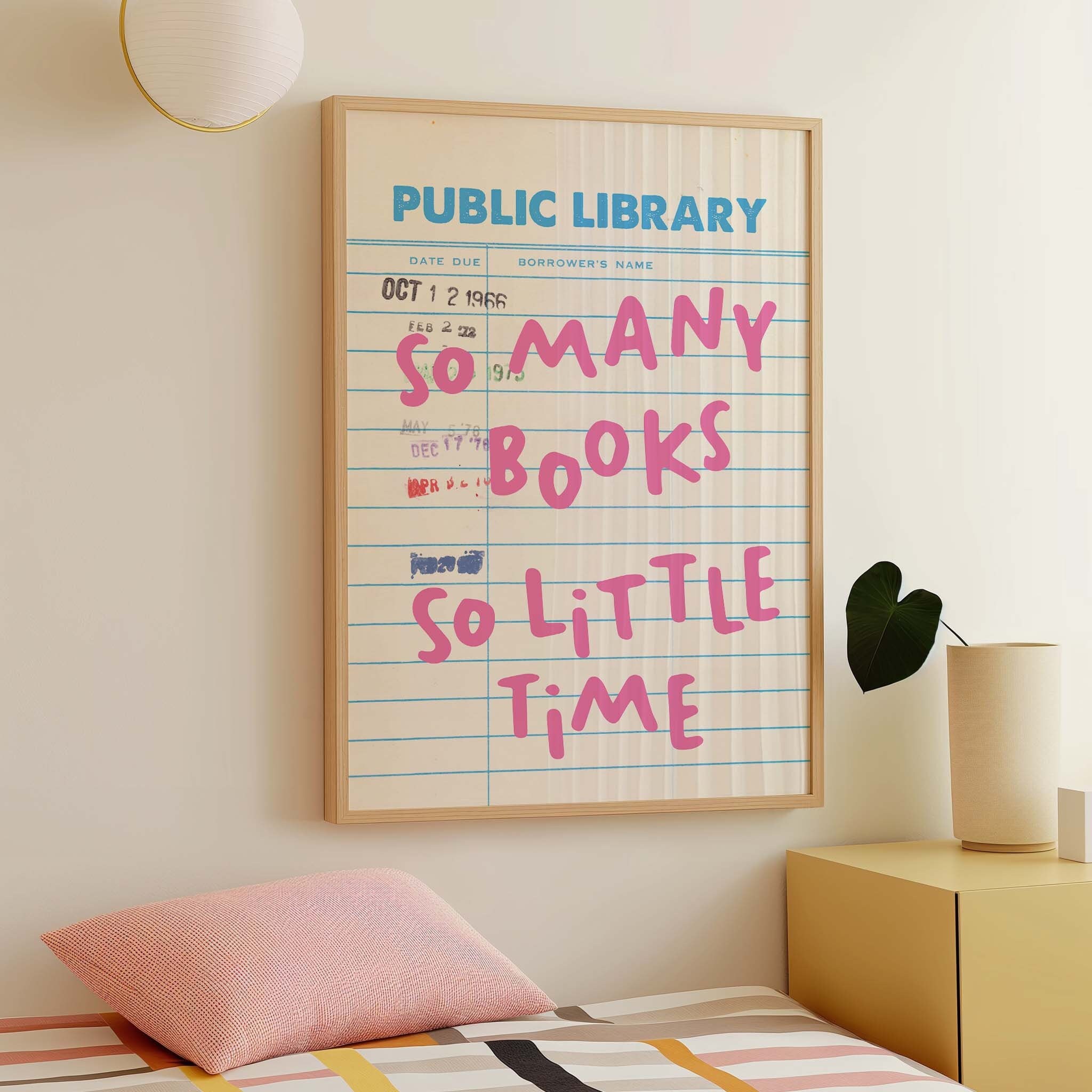 So Many Books Print - Image 3