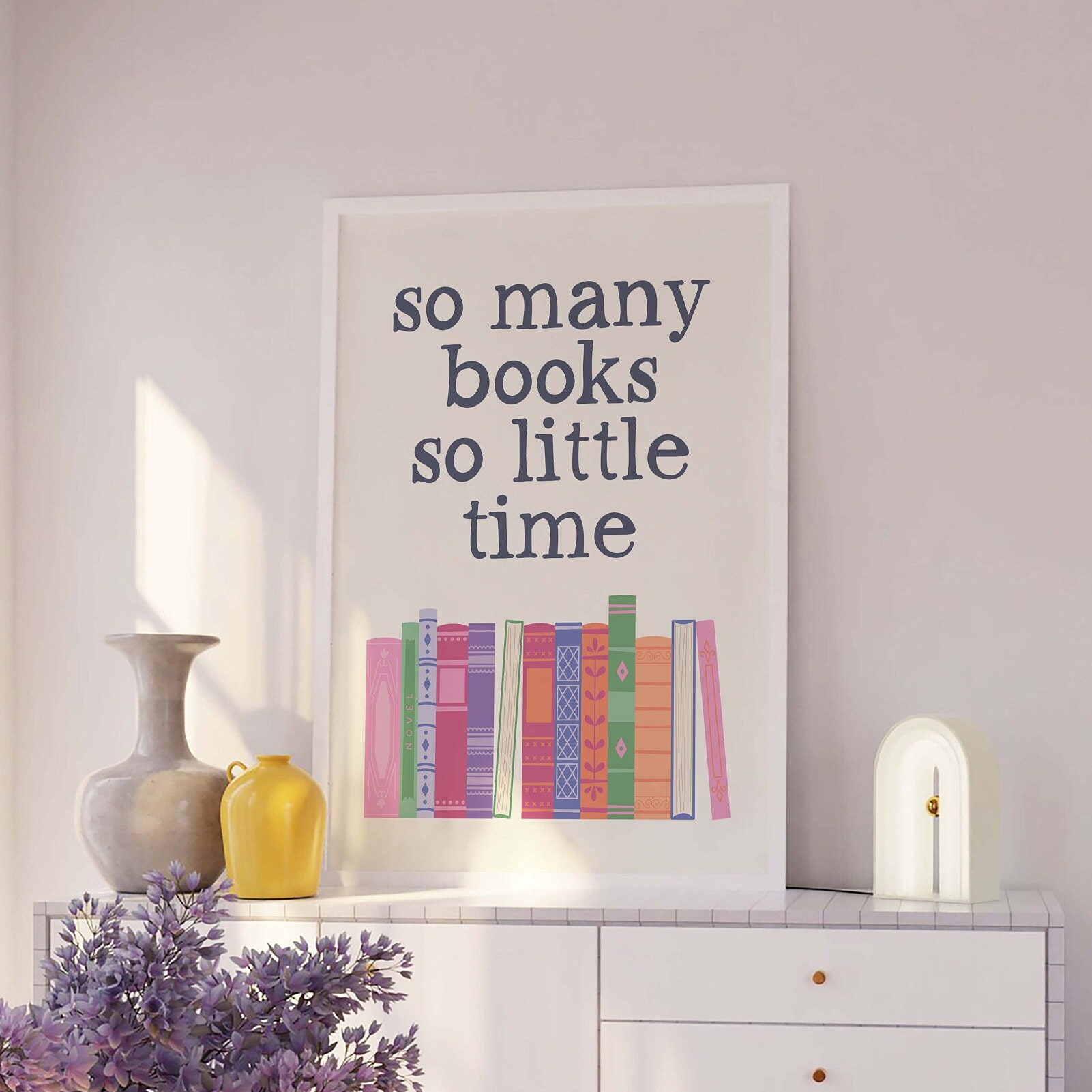 So Many Books Print - Image 5