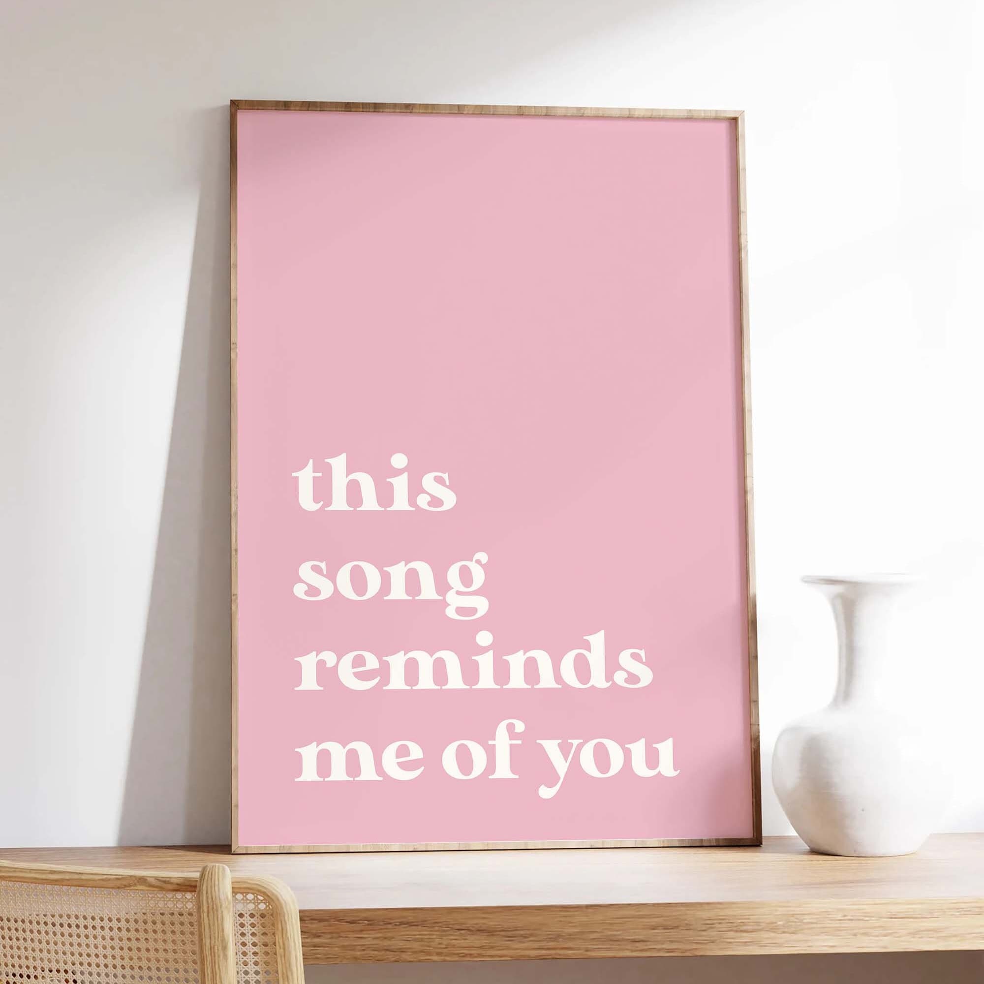 Song Quote Print - Image 4