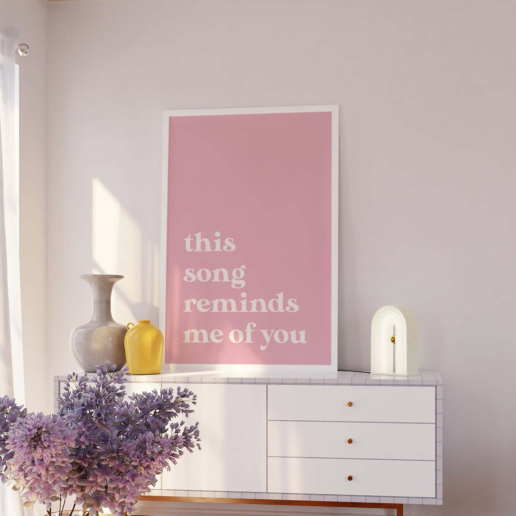 Song Quote Print - Image 5