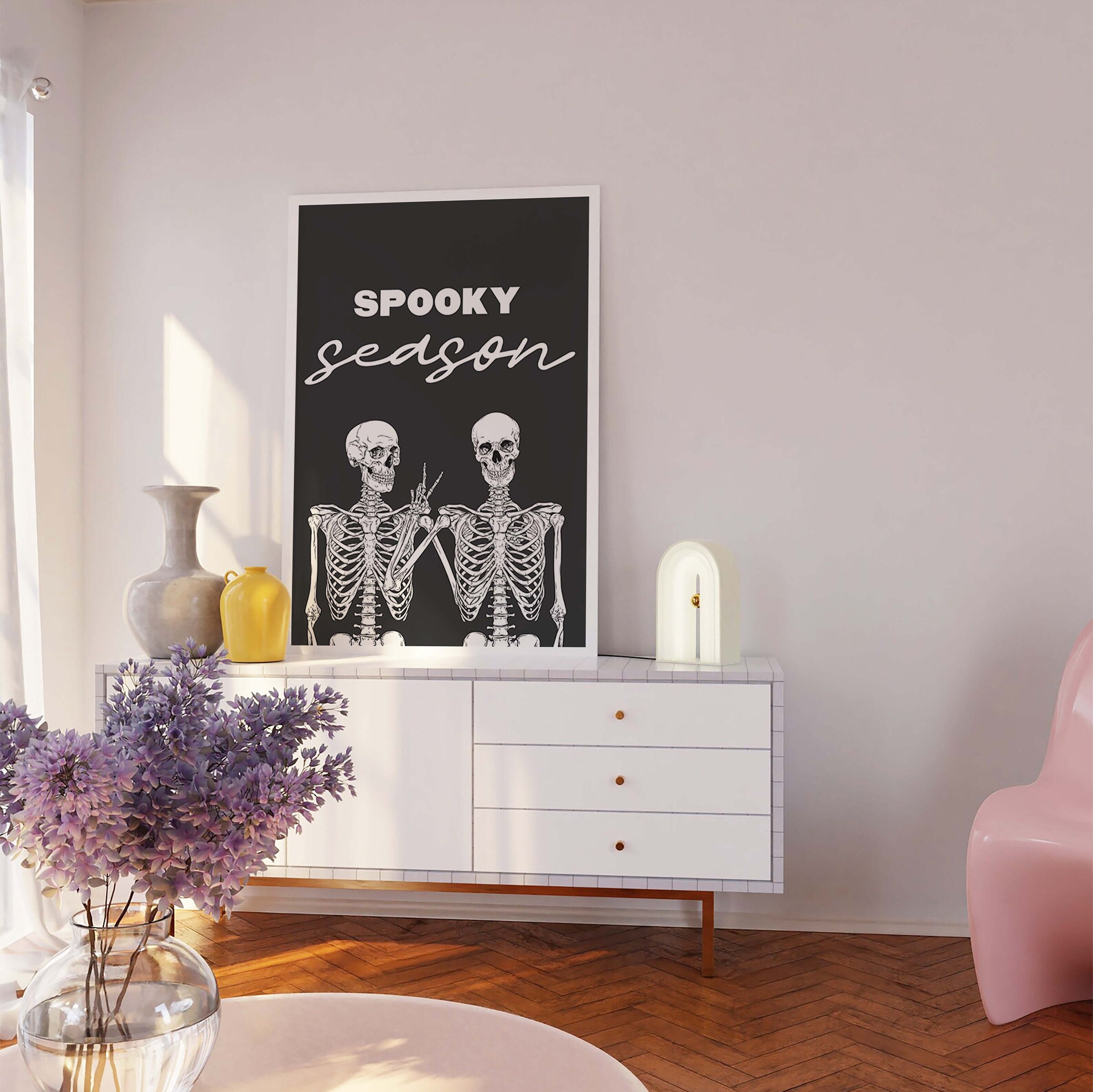Spooky Season Skeleton Print - Image 2