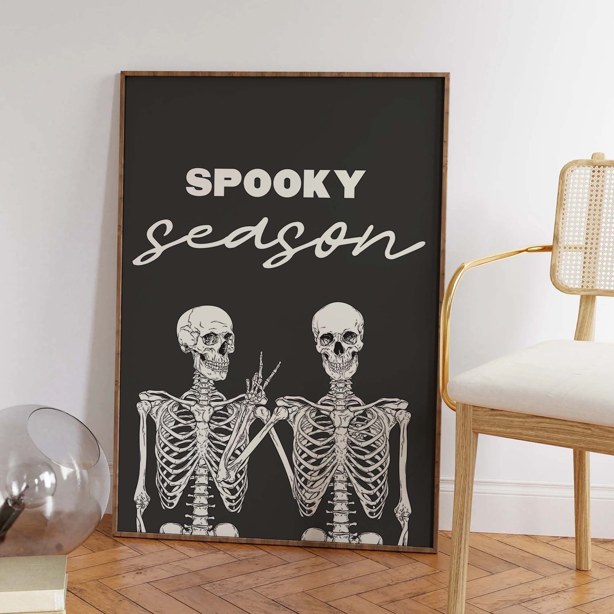 Spooky Season Skeleton Print - Image 3