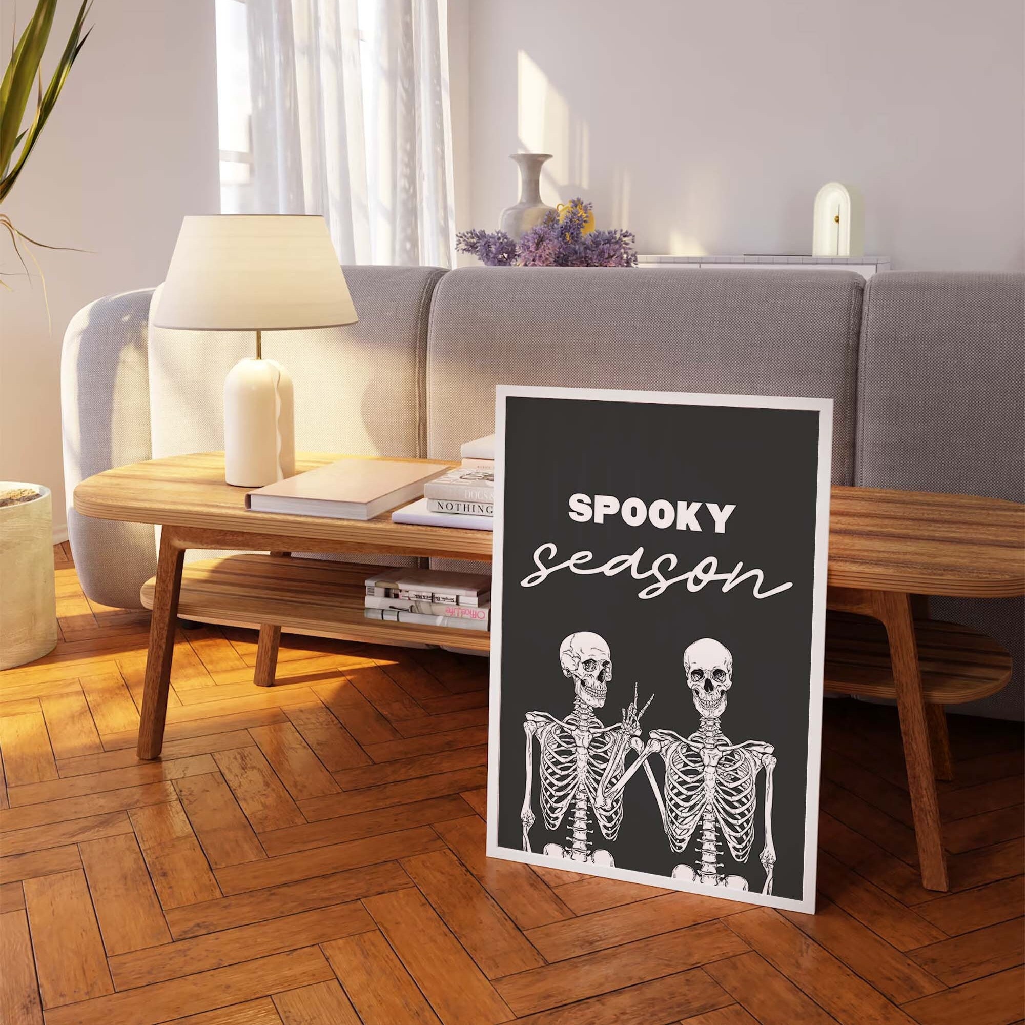 Spooky Season Skeleton Print - Image 4