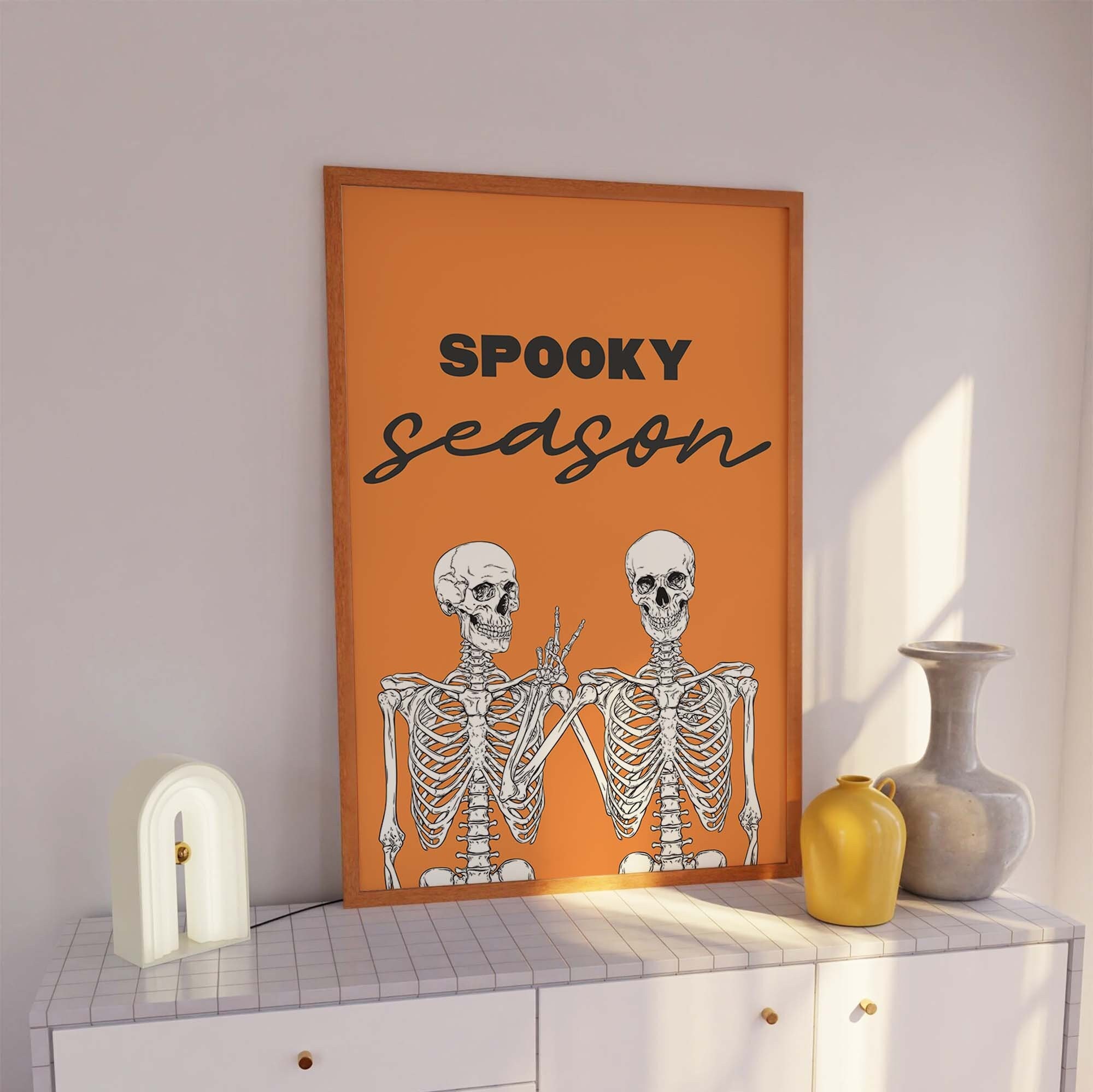 Spooky Season Skeleton Print - Image 2