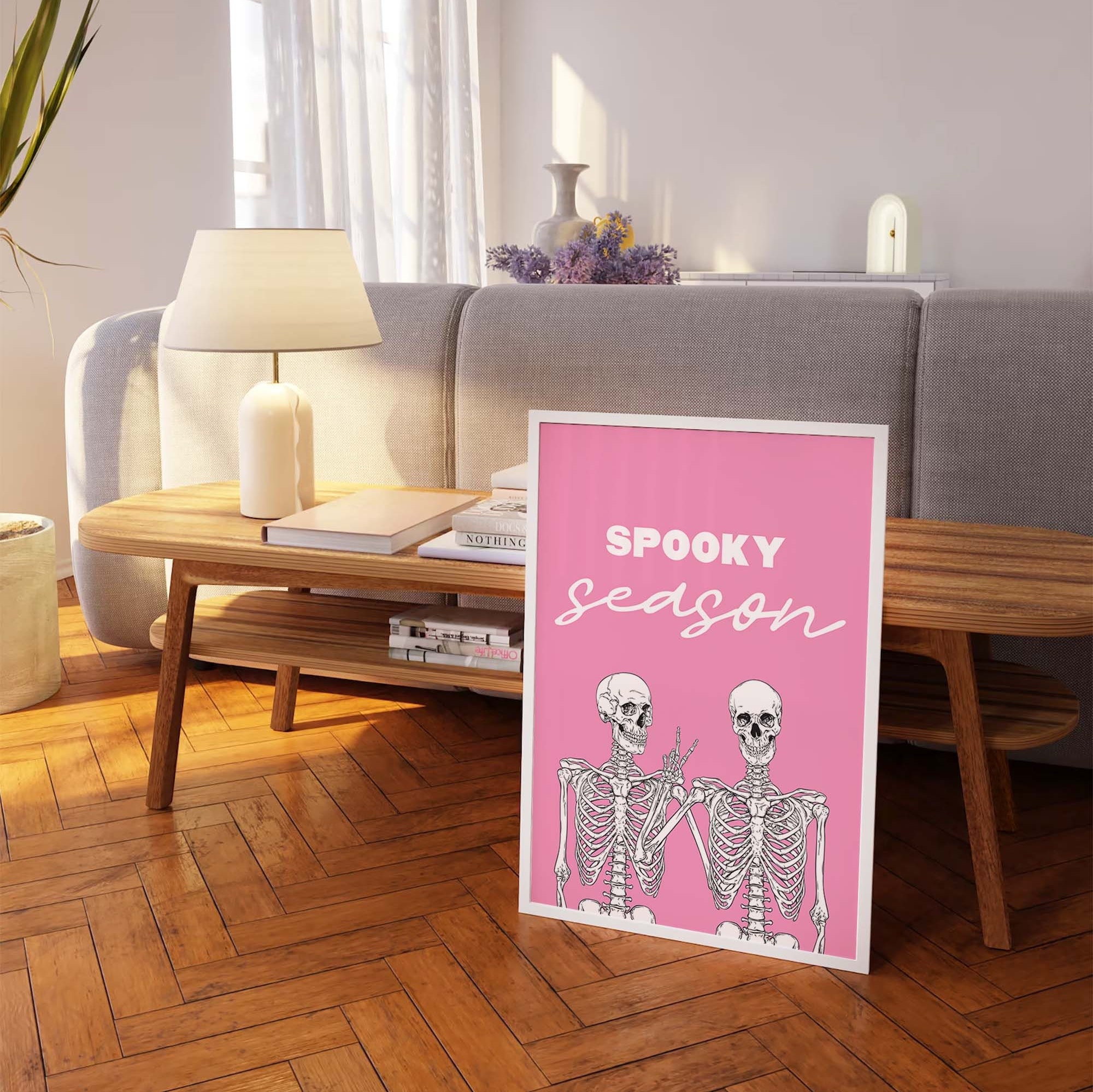 Spooky Season Skeleton Print - Image 3