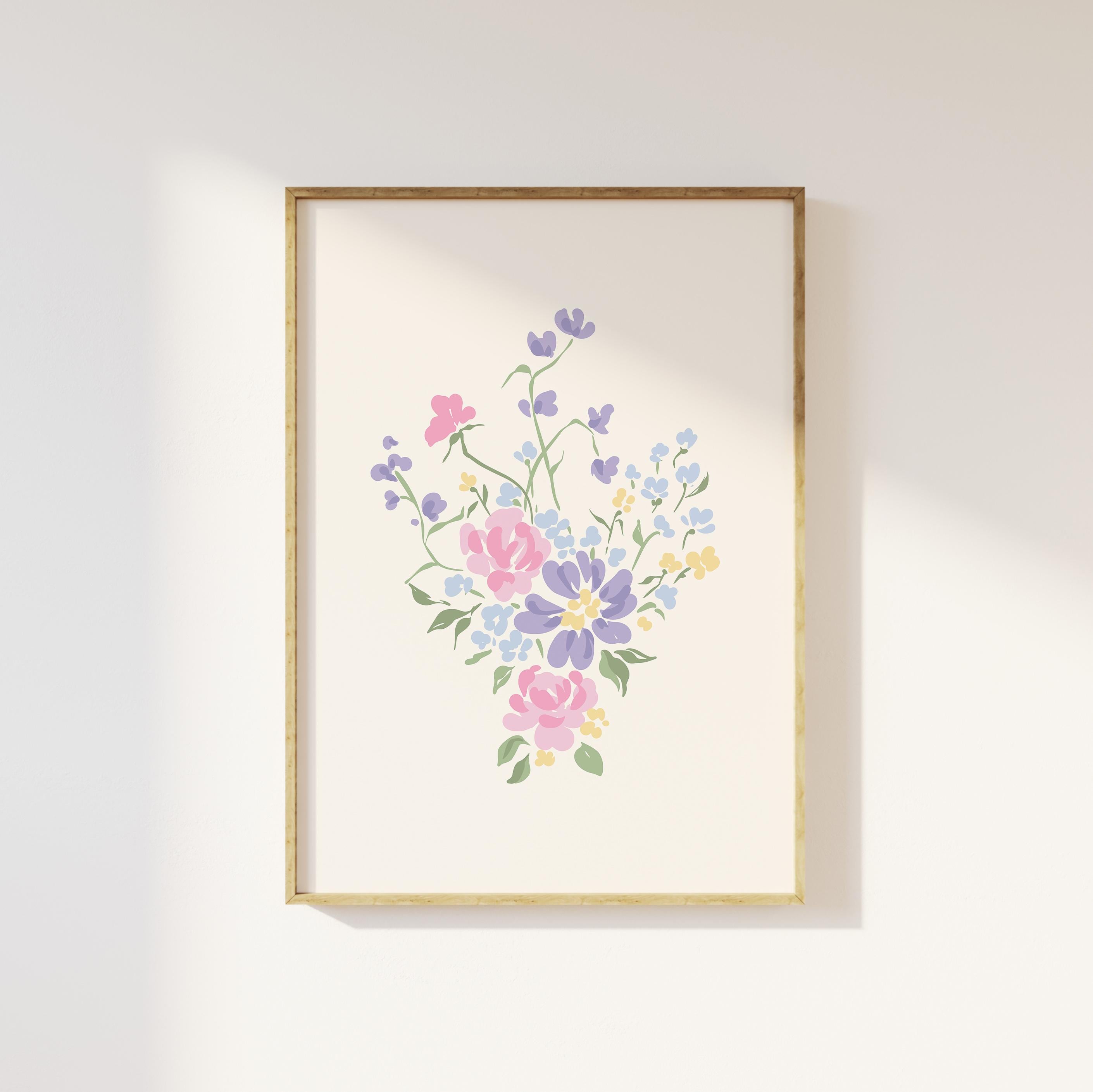 Spring Floral Bouquet Print - Image 3