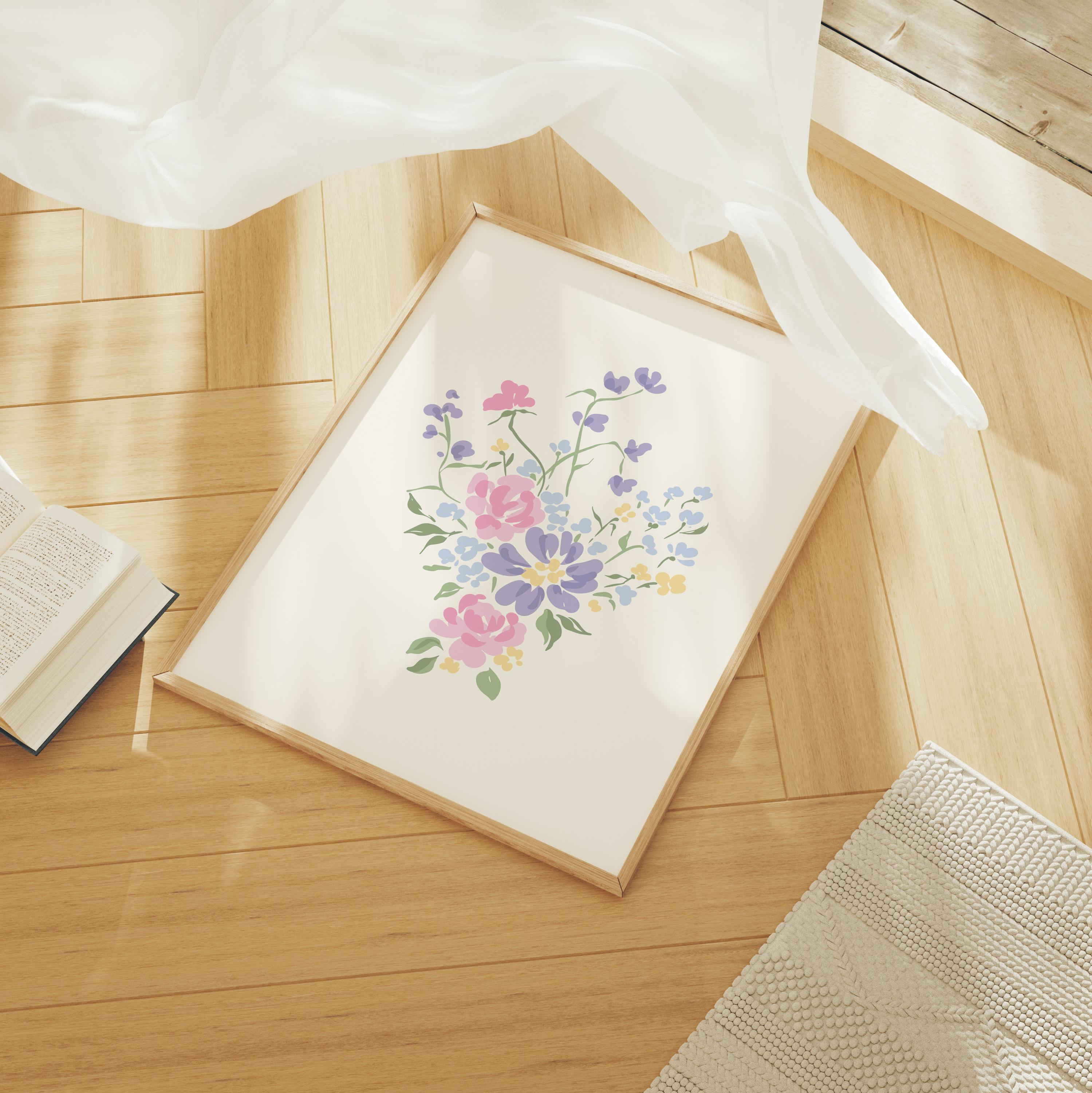 Spring Floral Bouquet Print - Image 4