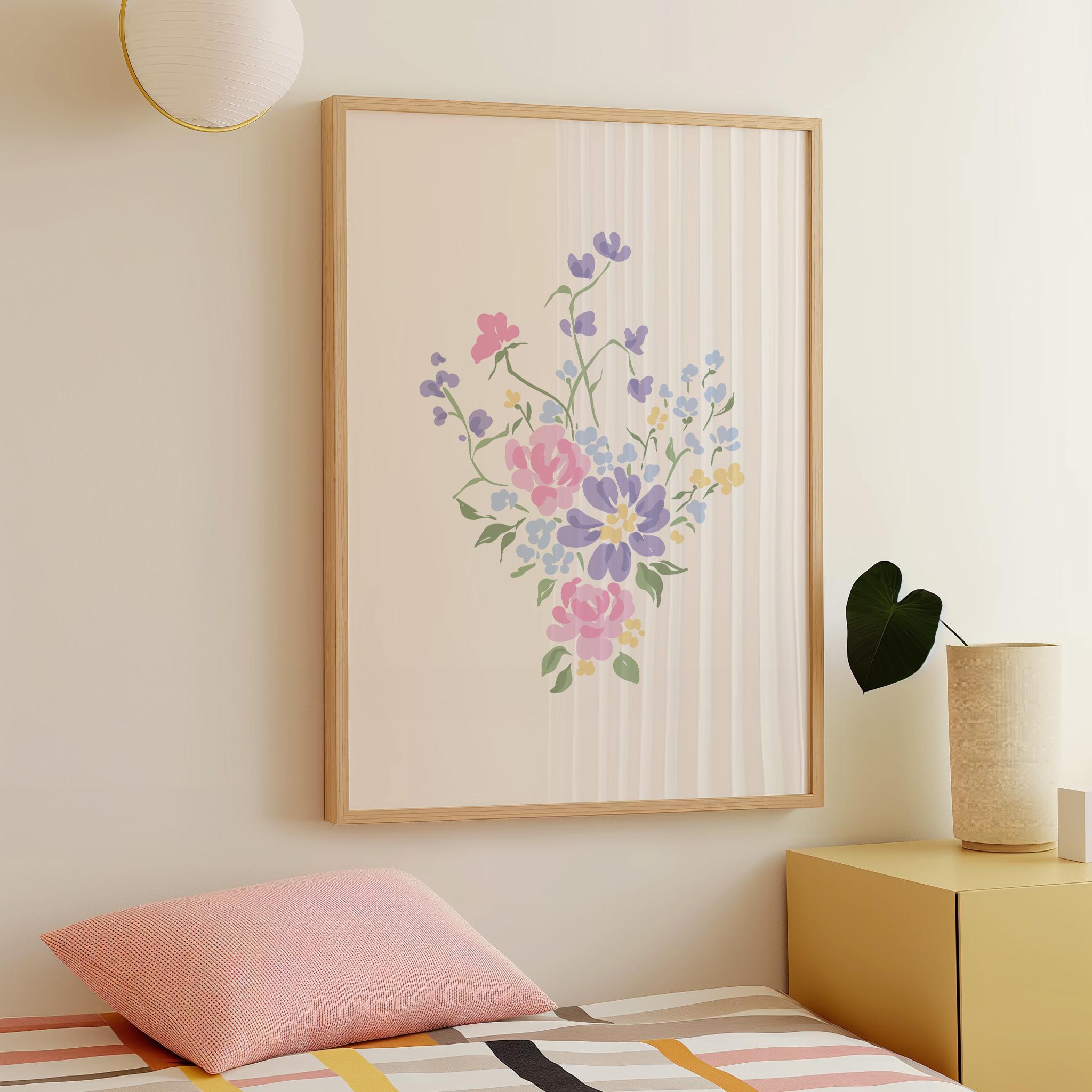 Spring Floral Bouquet Print - Image 5