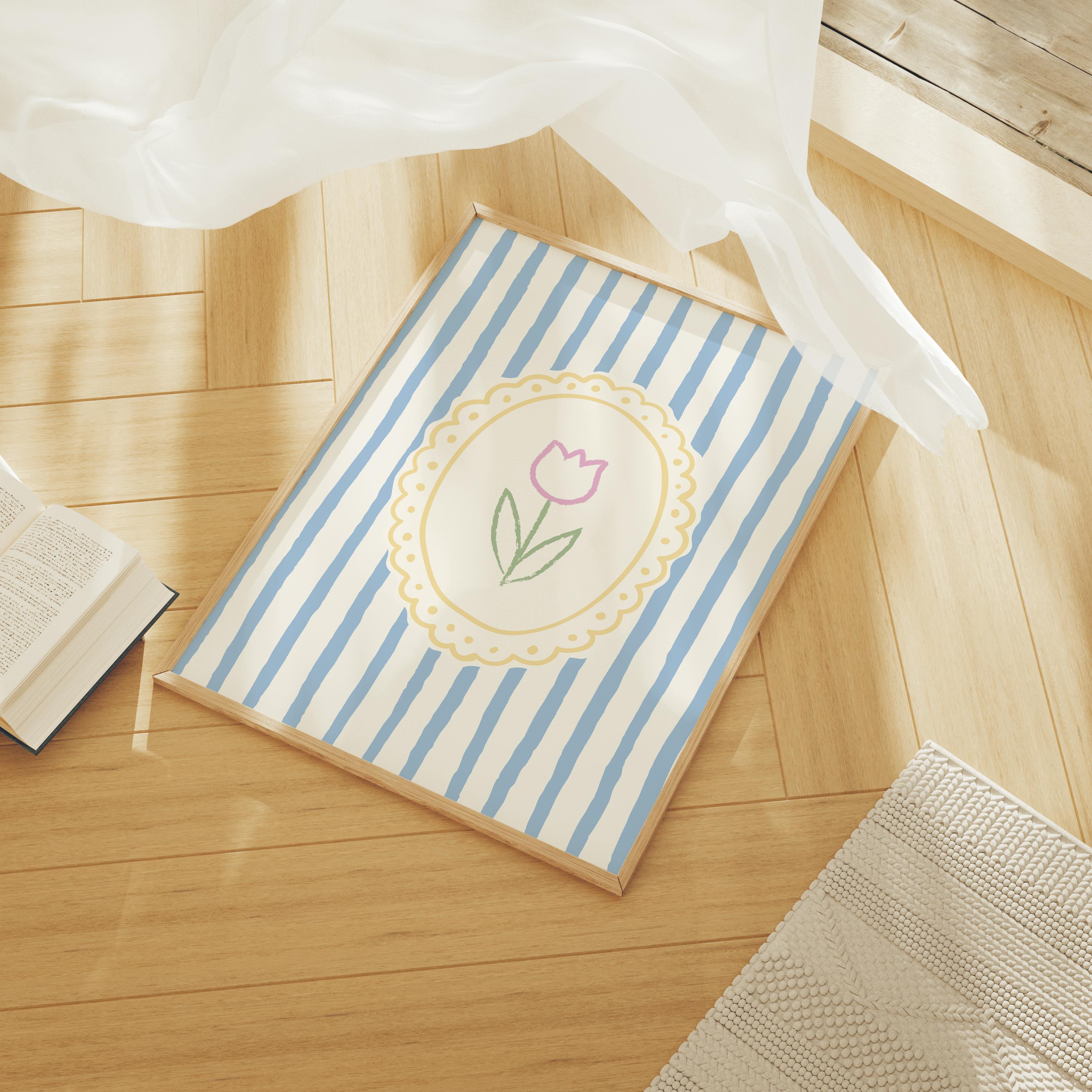 Spring Tulip Frame Print - Image 3
