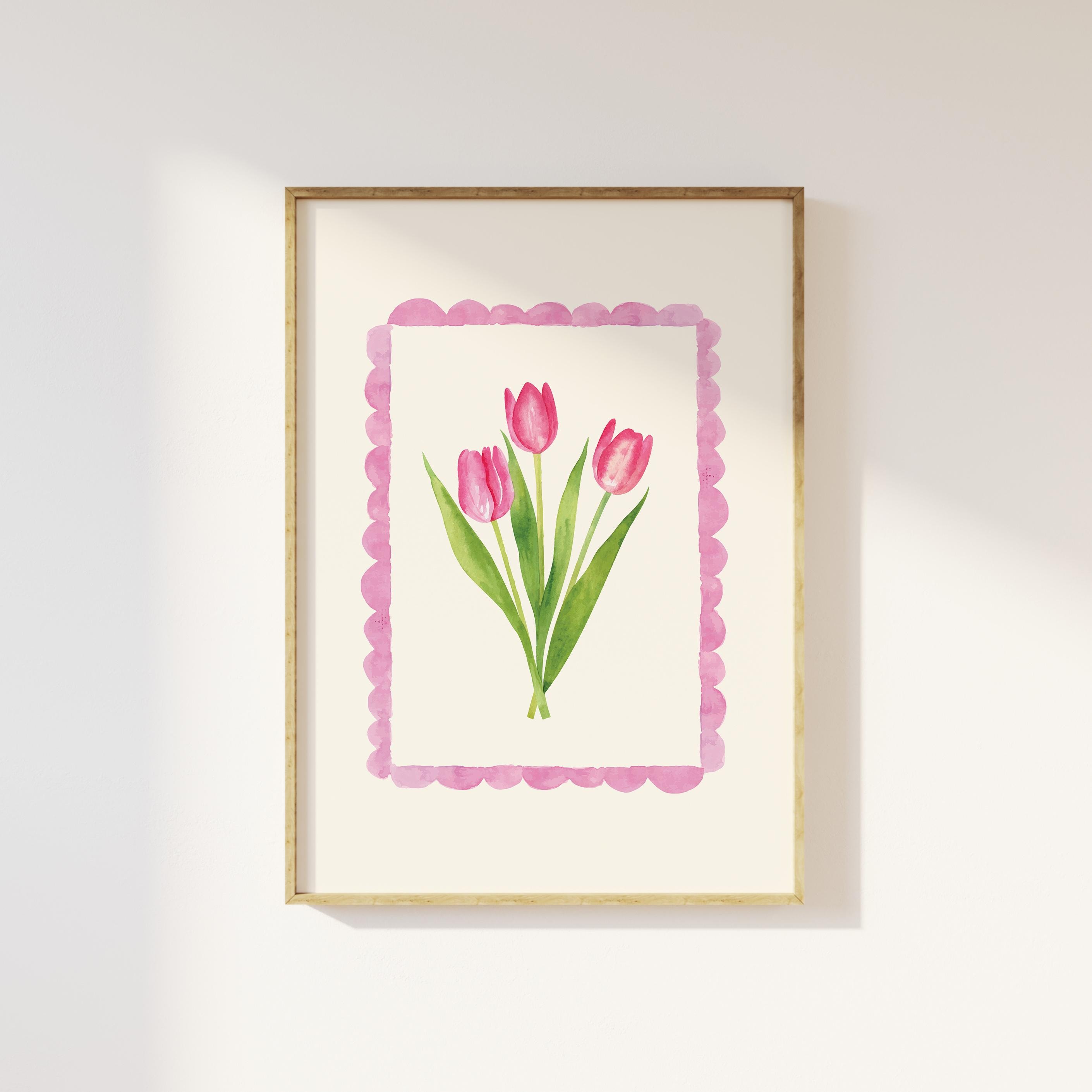 Spring Tulips Frame Print - Image 5