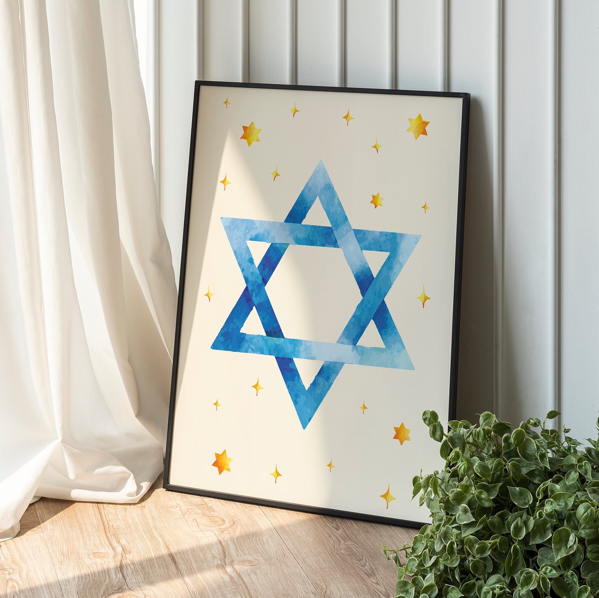 Star of David Print - Image 2