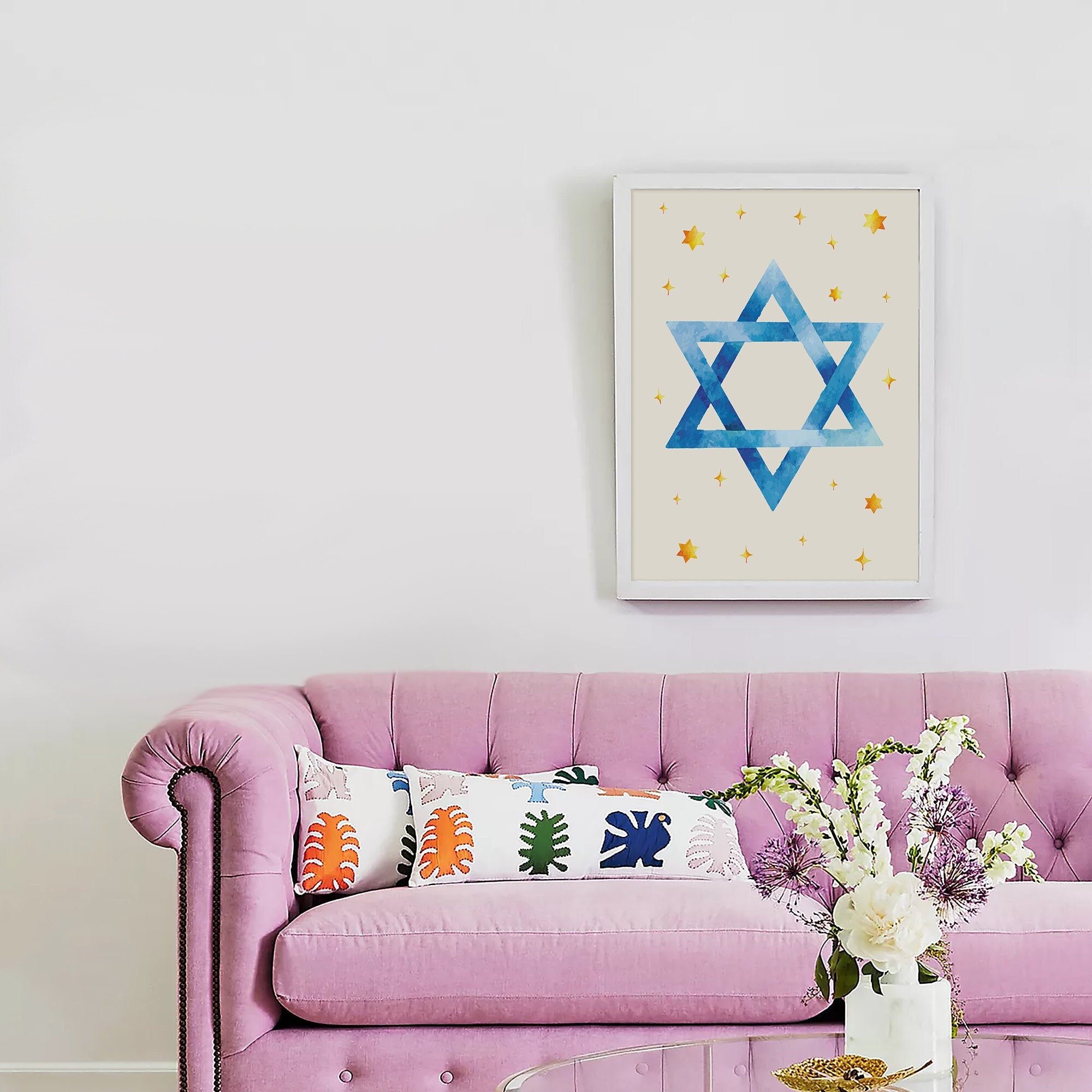 Star of David Print - Image 3