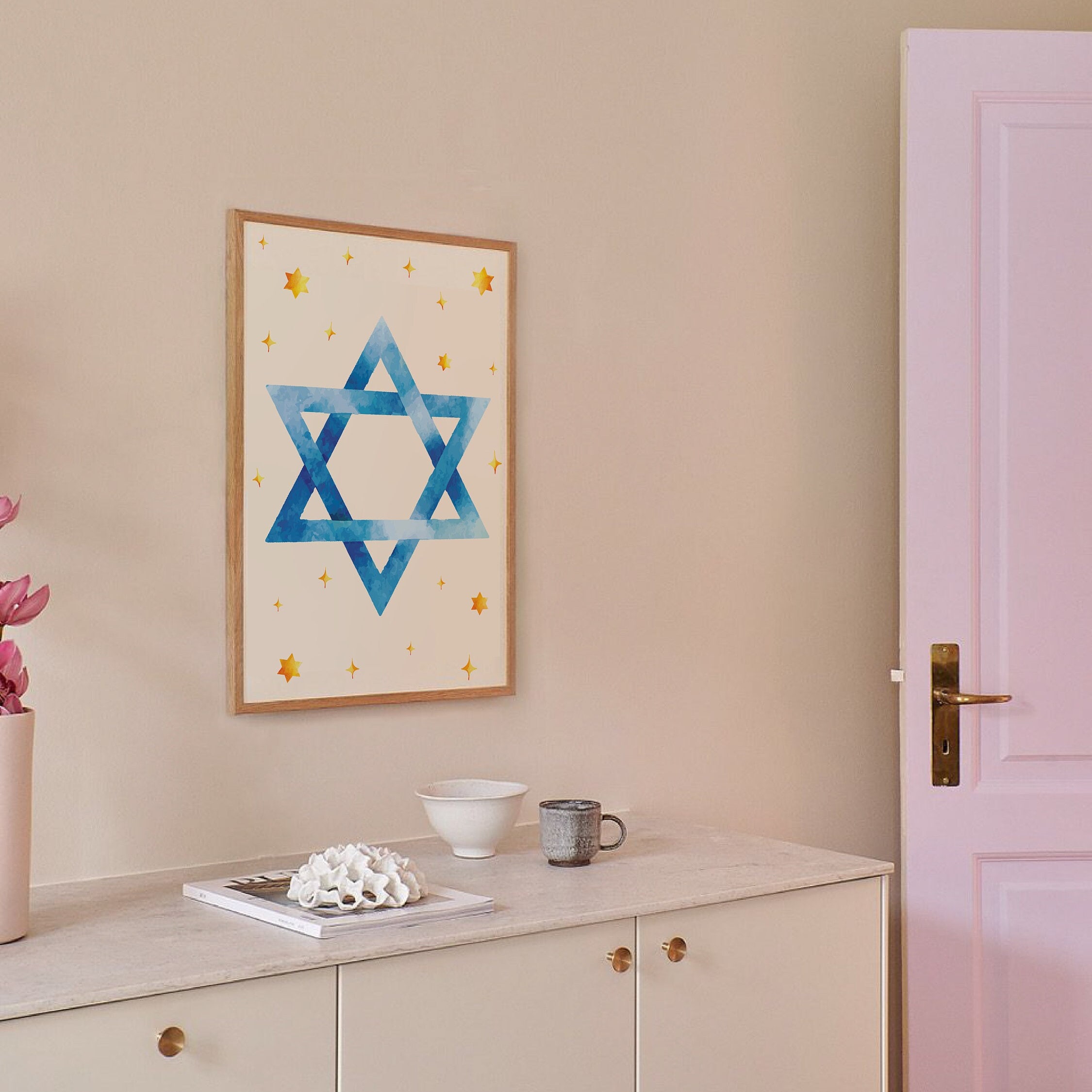 Star of David Print - Image 4