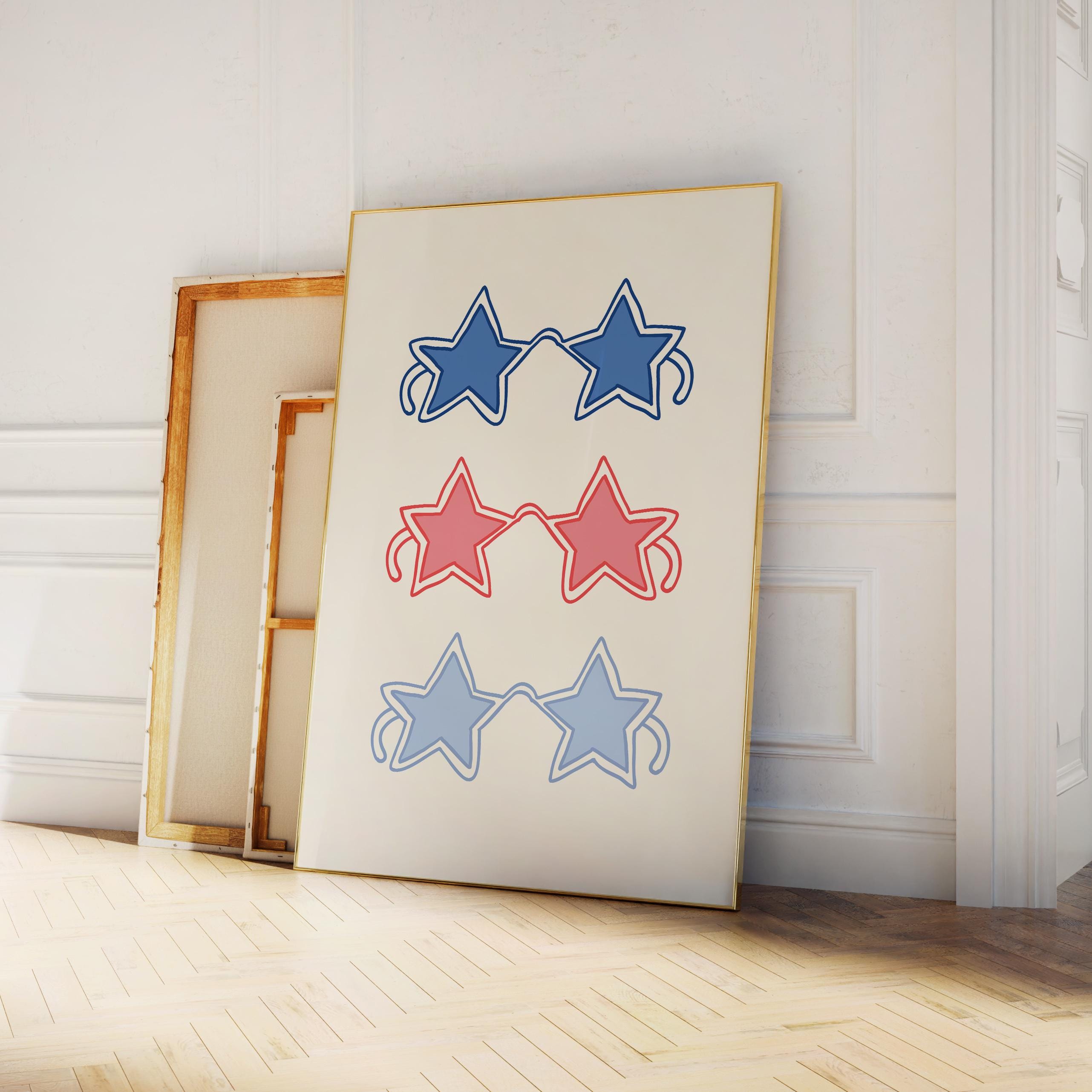Stars Sunglasses Print - Image 5