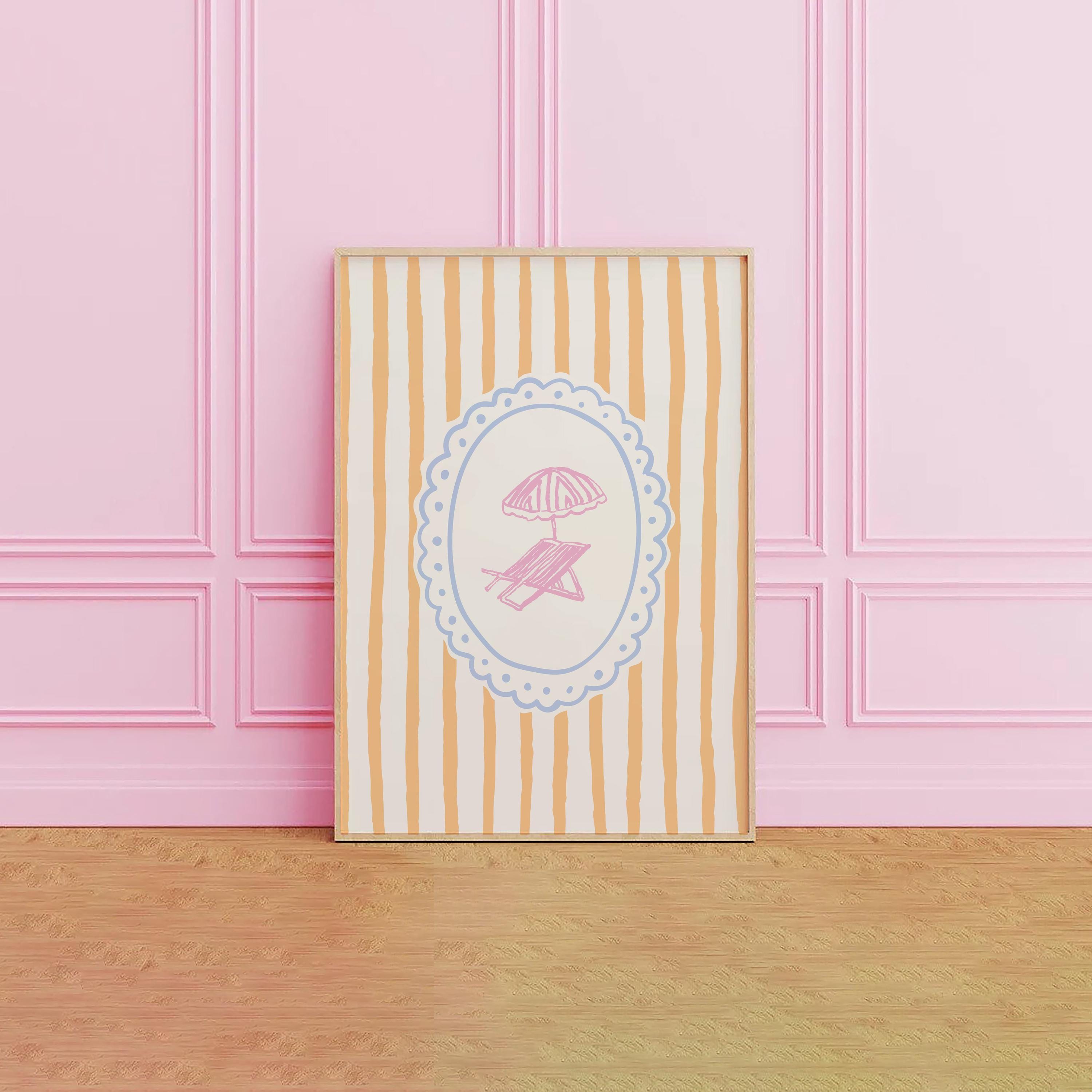 Striped Beach Print - Image 2
