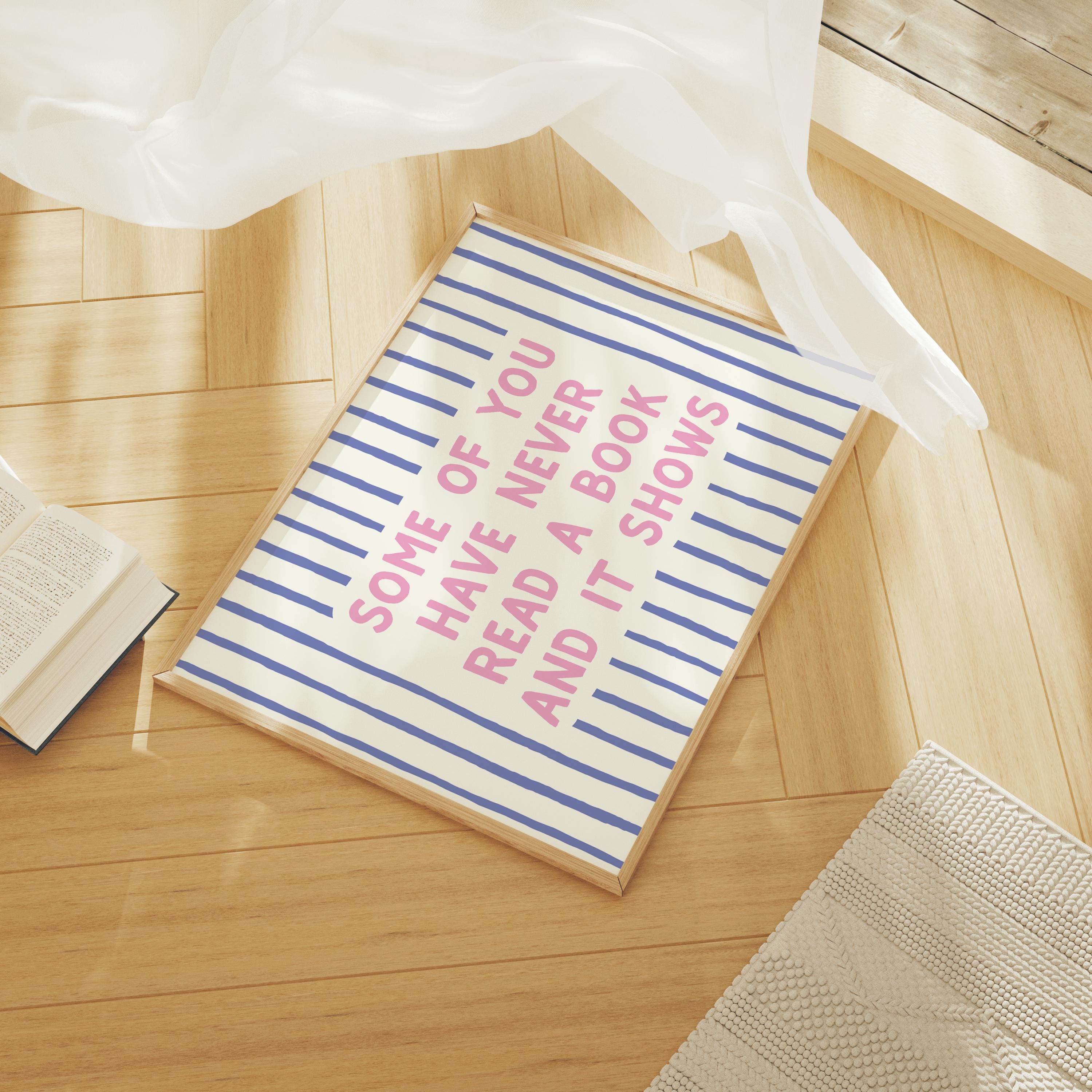 Striped Book Print - Image 3