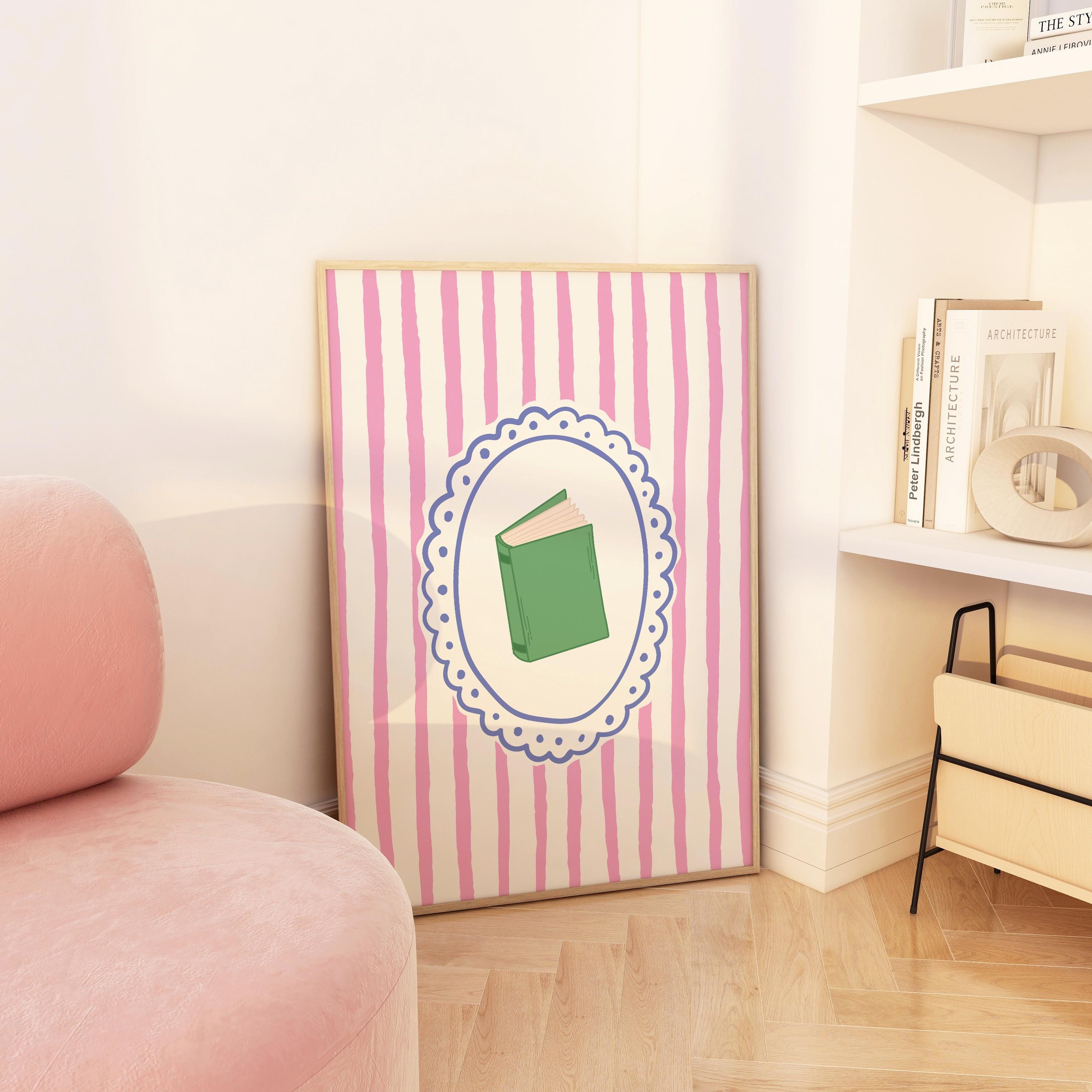 Striped Book Print - Image 4