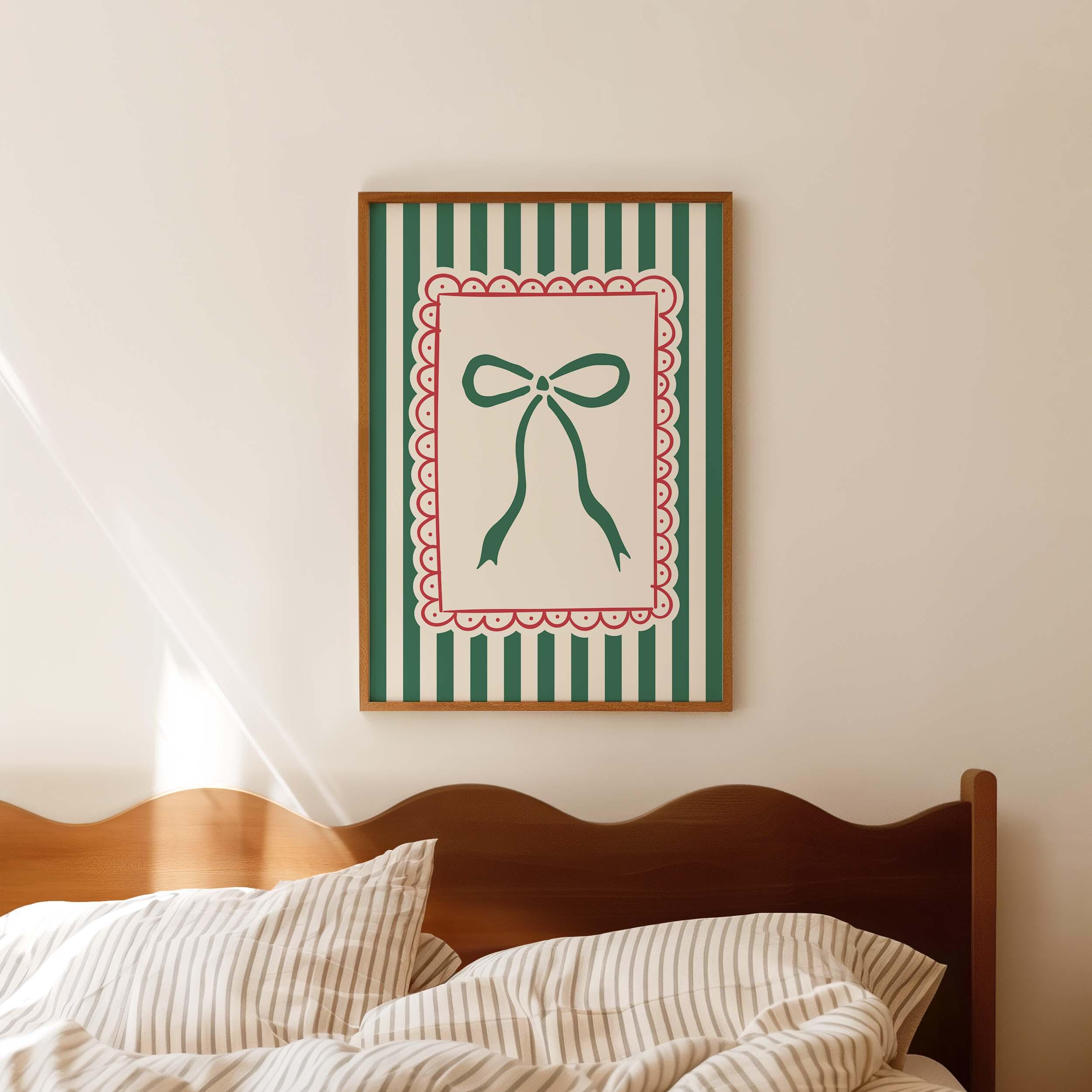 Striped Christmas Print - Image 5