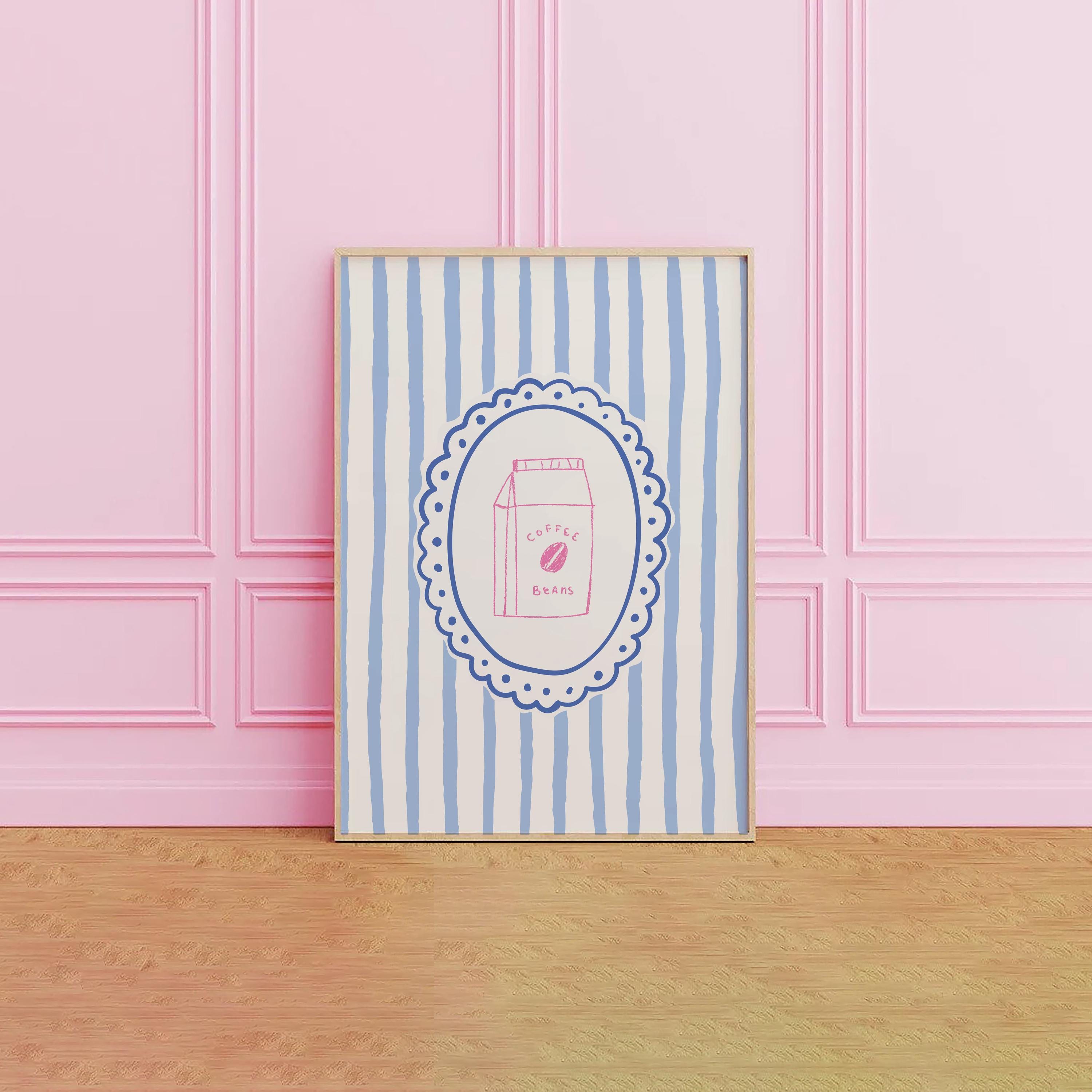 Striped Coffee Print - Image 2