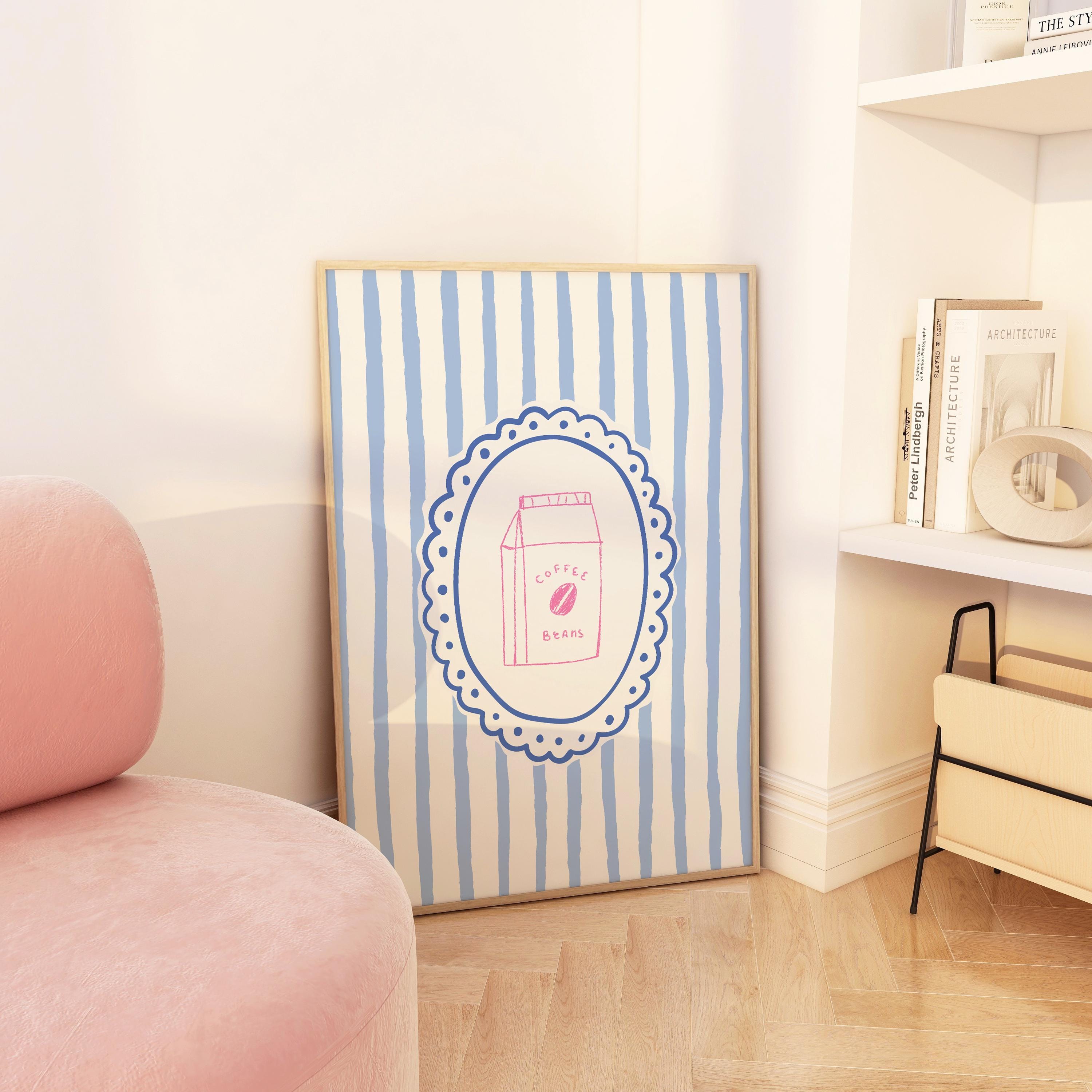 Striped Coffee Print - Image 5