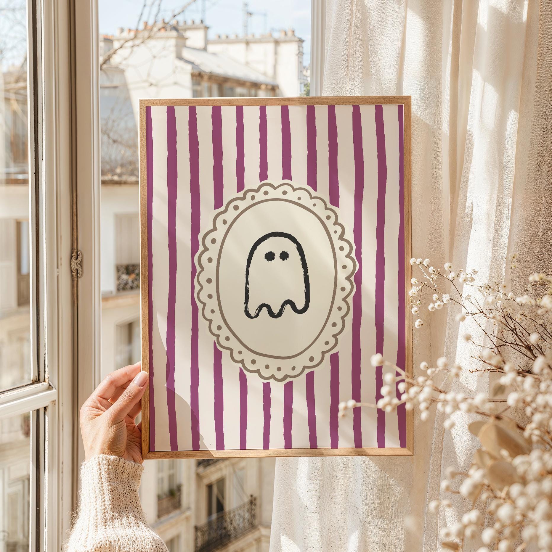 Striped Ghost Print - Image 2