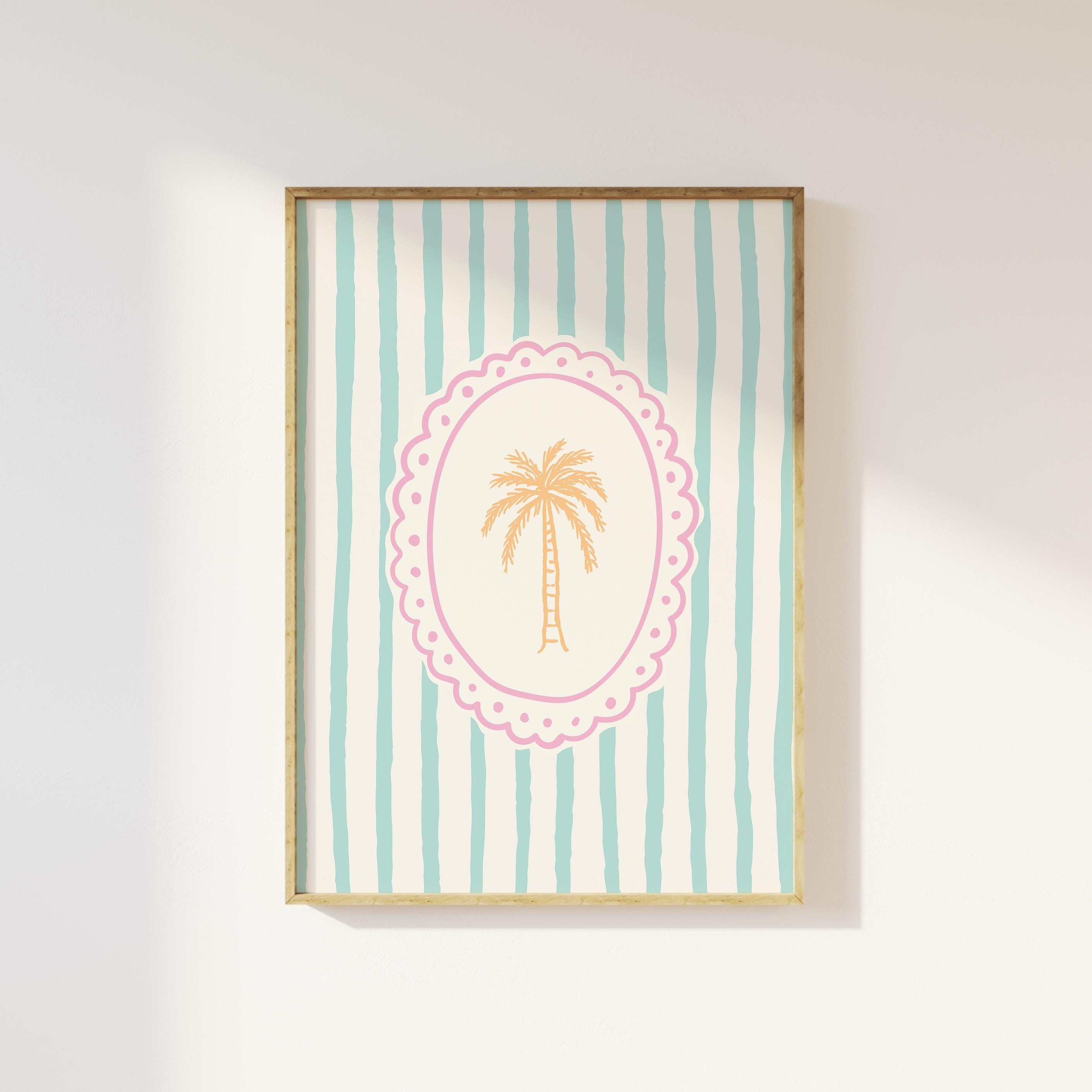 Striped Palm Tree Print - Image 2
