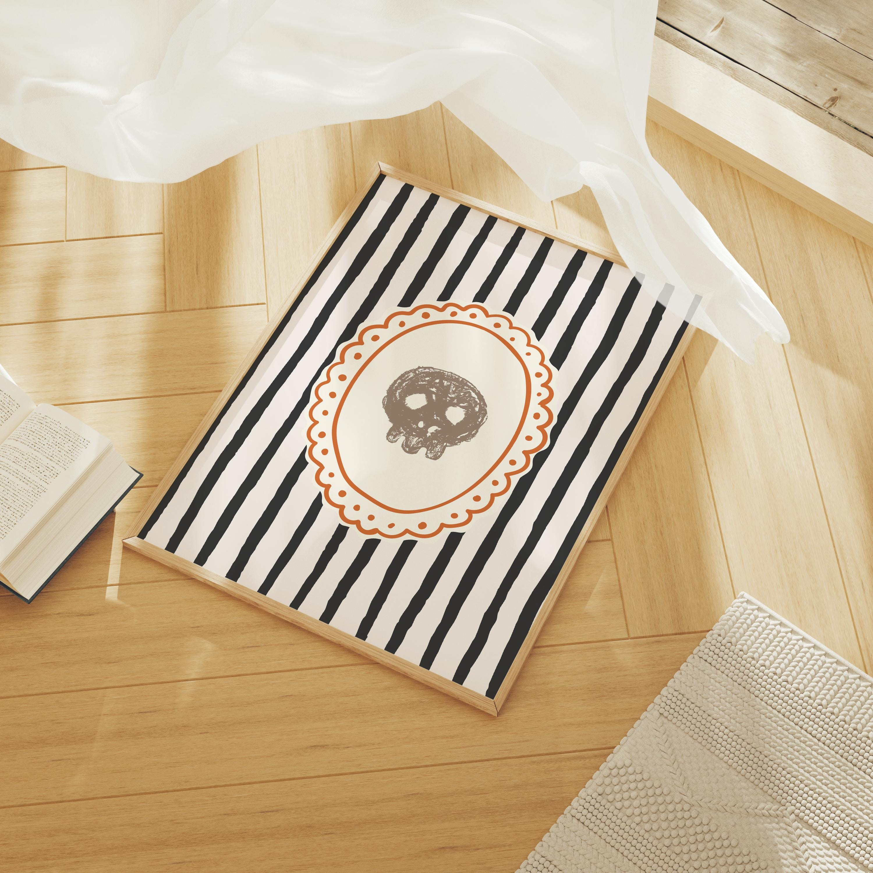 Striped Pumpkin Print - Image 3