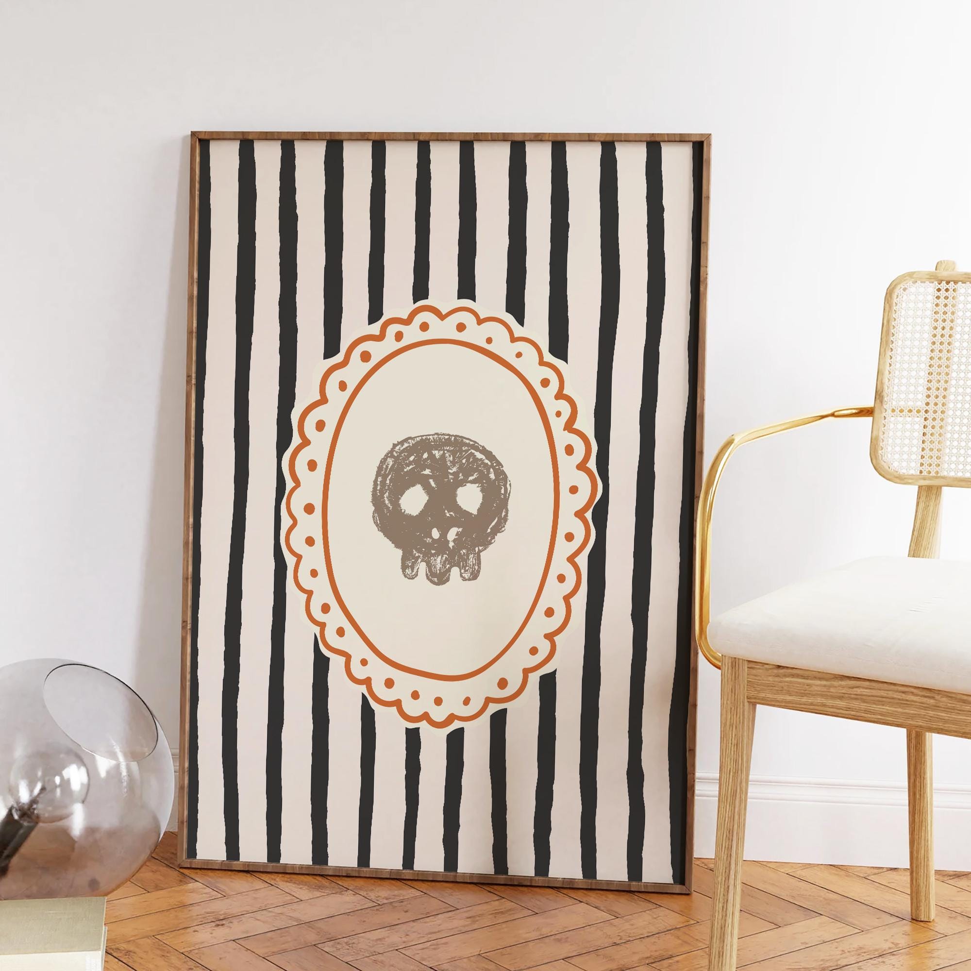 Striped Pumpkin Print - Image 4