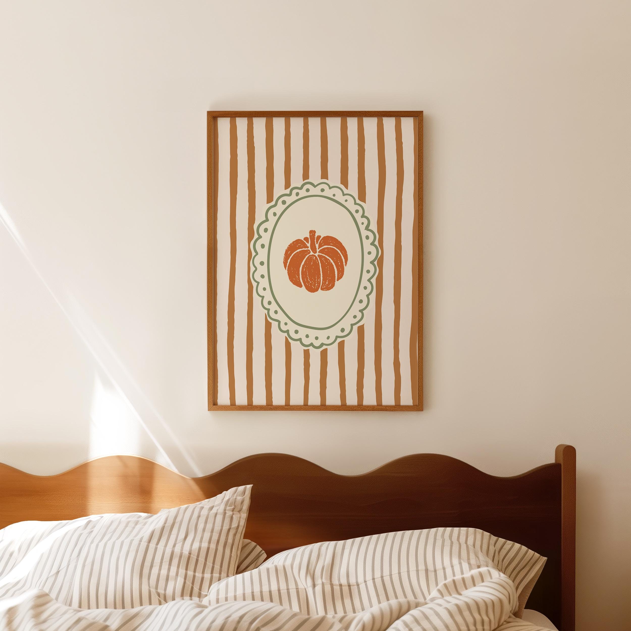 Striped Pumpkin Print - Image 4