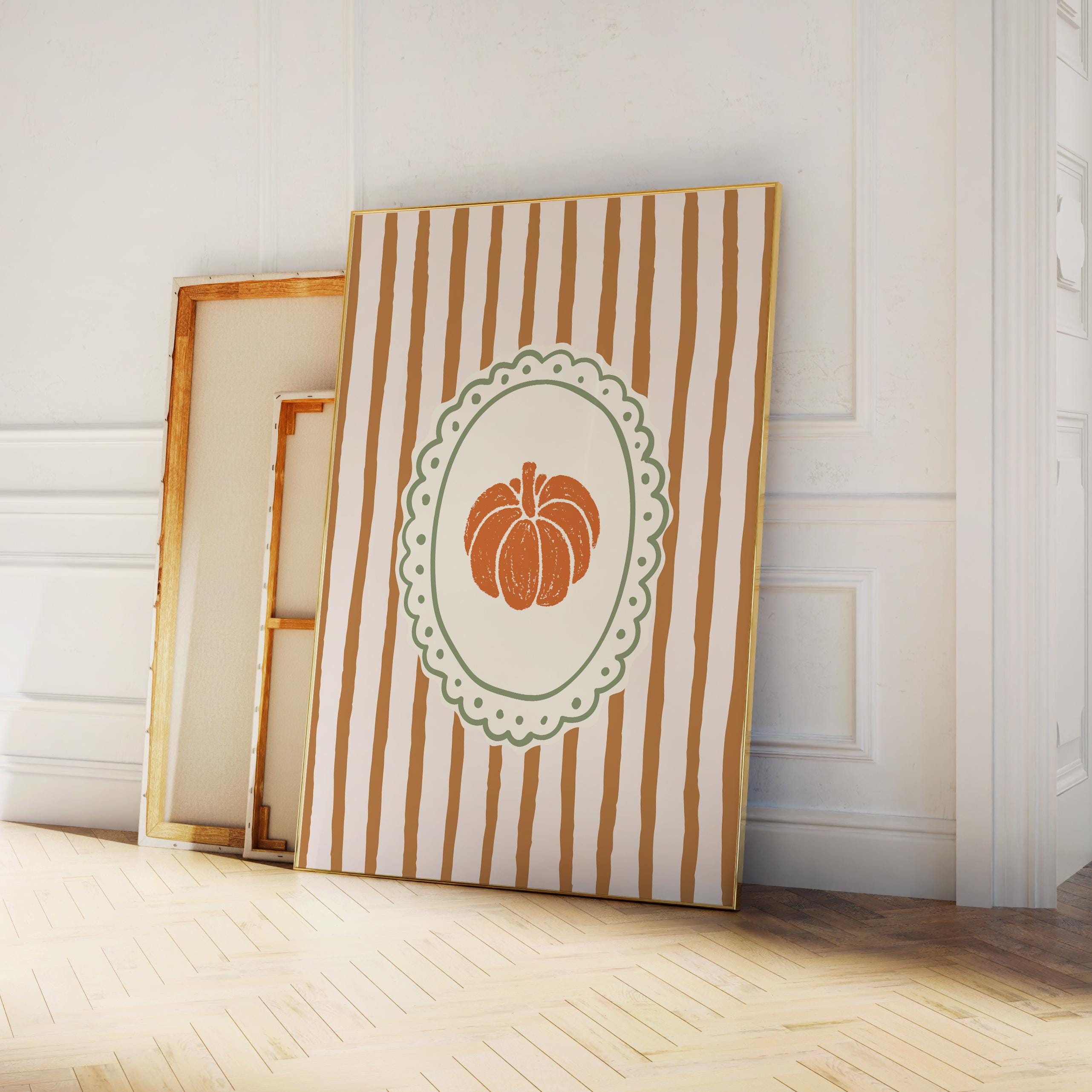 Striped Pumpkin Print - Image 5