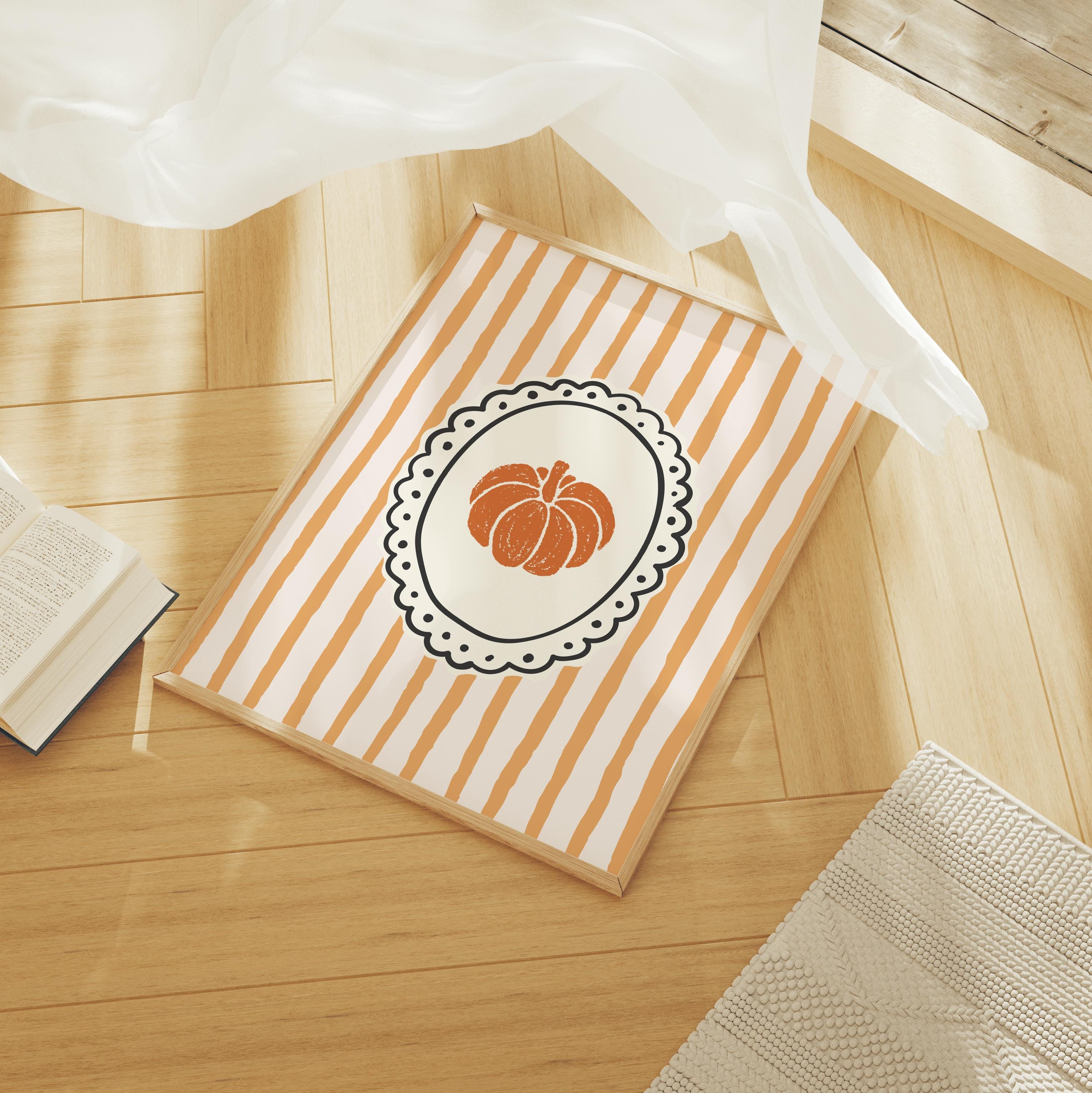 Striped Pumpkin Print - Image 4