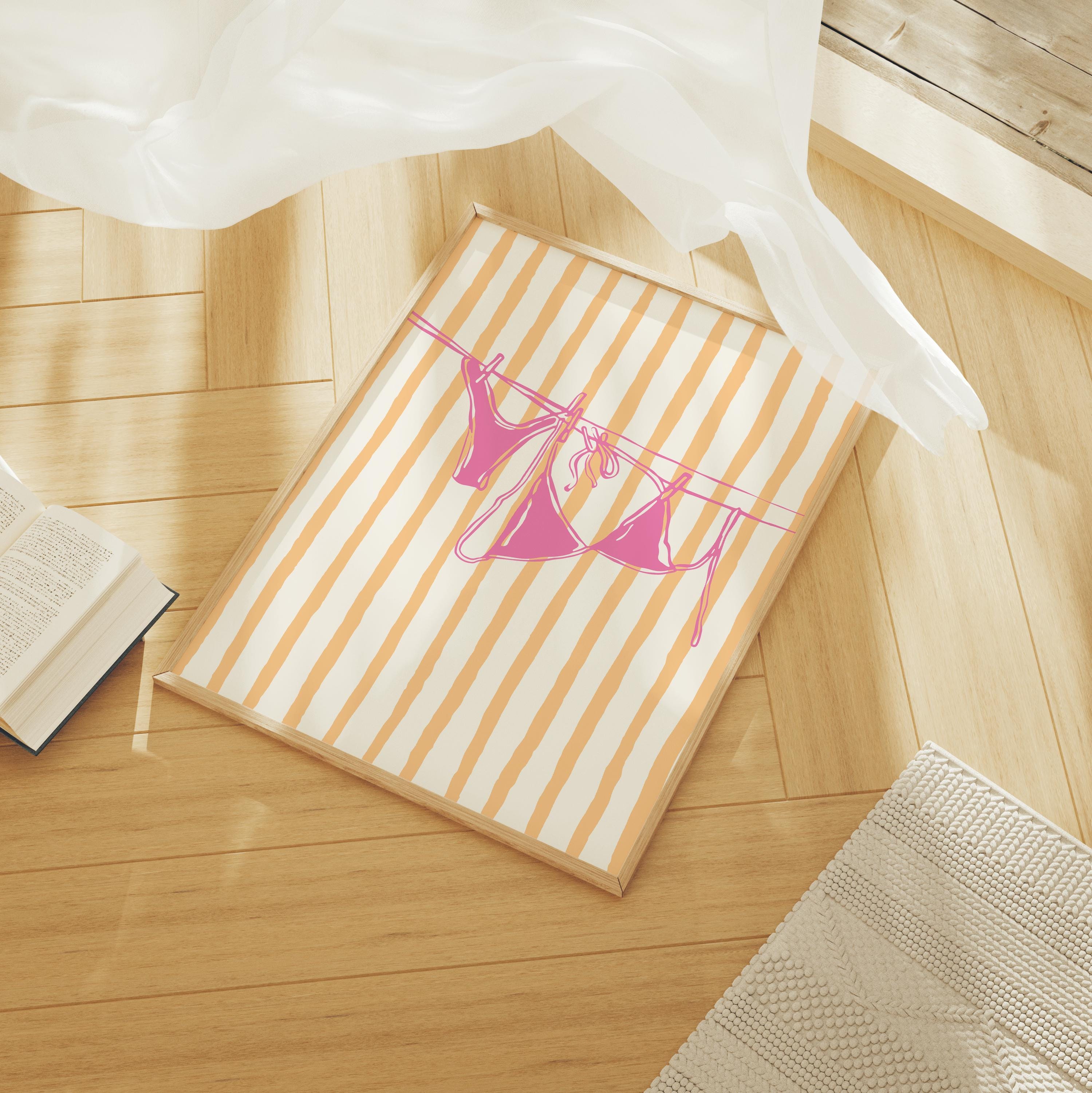 Striped Swimsuit Print - Image 3